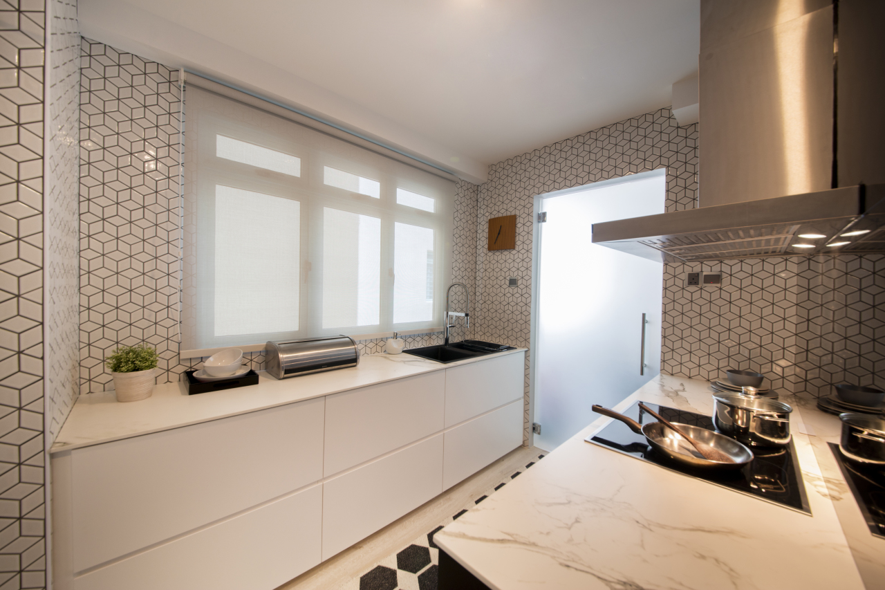 Contemporary, Modern, Scandinavian Design - Kitchen - Condominium - Design by Hue Concept Interior Design Pte Ltd