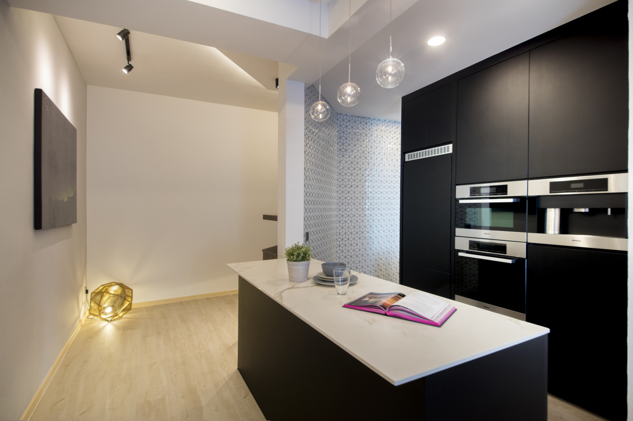 Contemporary, Modern, Scandinavian Design - Kitchen - Condominium - Design by Hue Concept Interior Design Pte Ltd