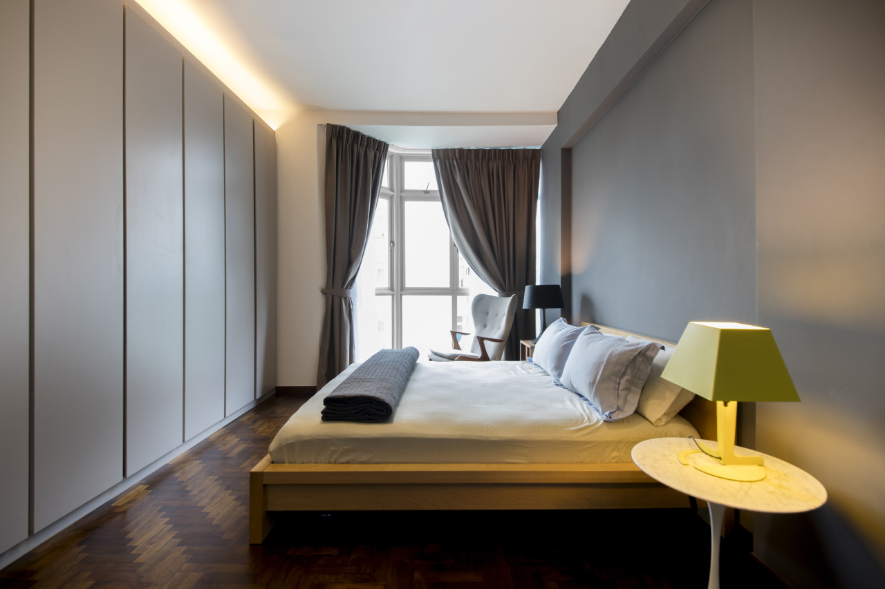 Contemporary, Modern, Scandinavian Design - Bedroom - Condominium - Design by Hue Concept Interior Design Pte Ltd