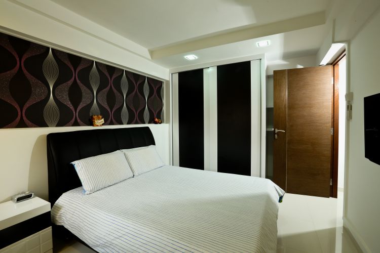 Minimalist Design - Bedroom - HDB 3 Room - Design by Hwa Li Design & Build Pte Ltd