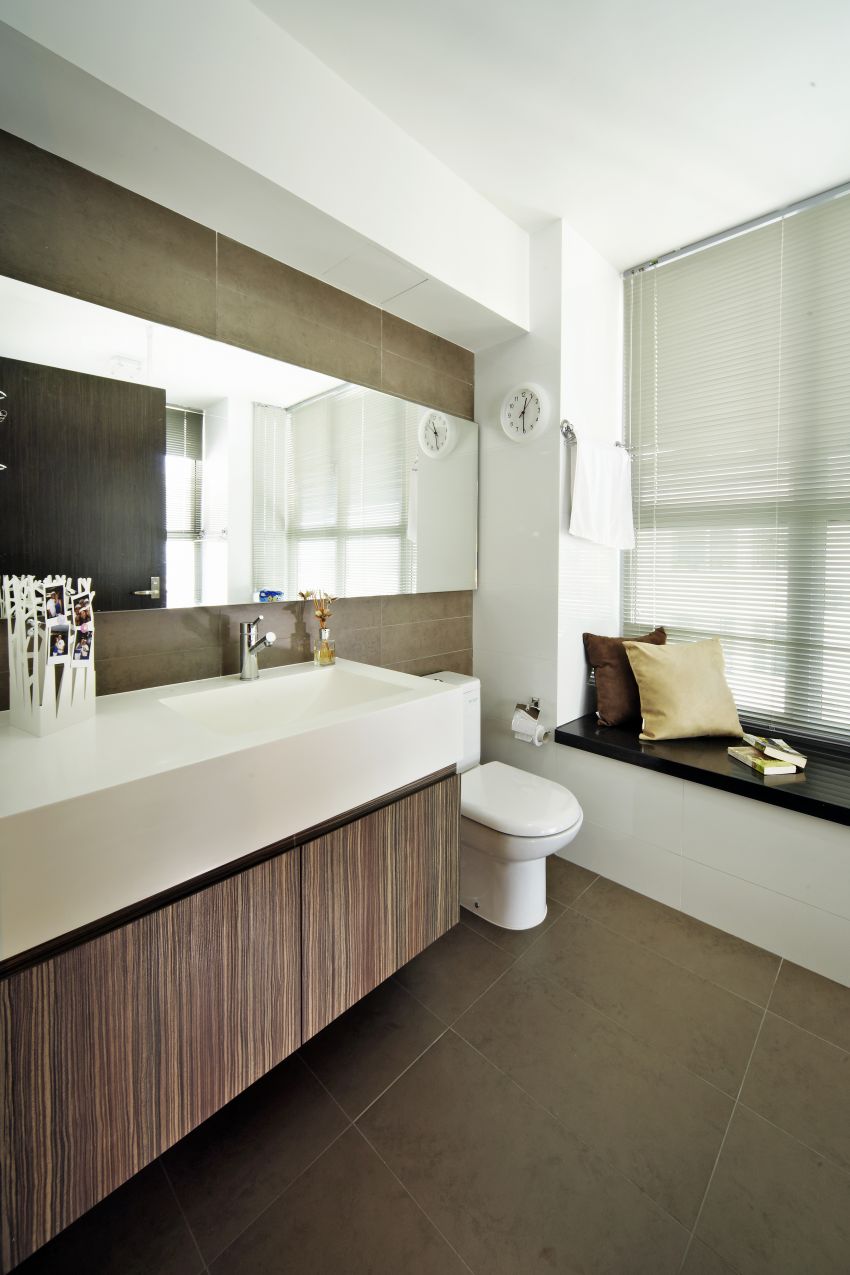Modern, Resort Design - Bathroom - HDB 4 Room - Design by I-chapter Pte Ltd