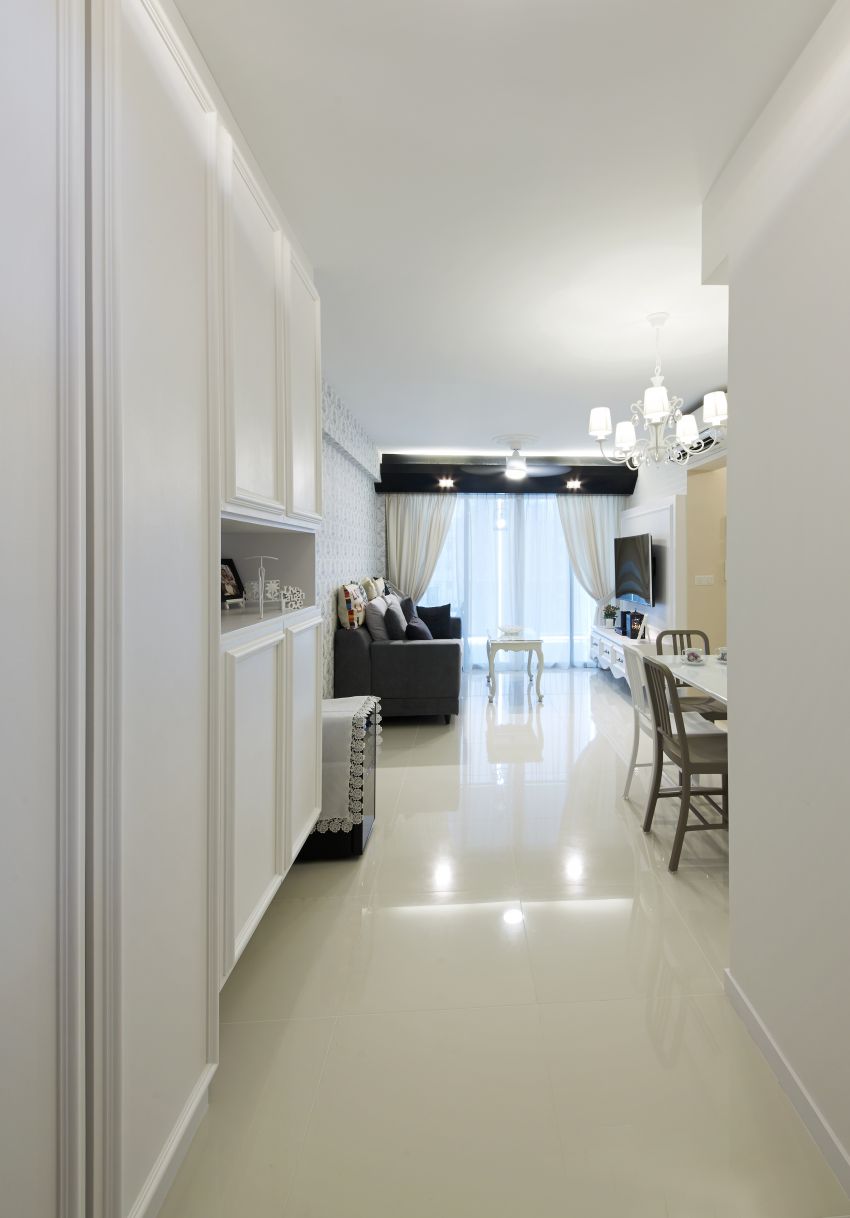 Classical, Modern, Victorian Design - Living Room - HDB 4 Room - Design by I-chapter Pte Ltd