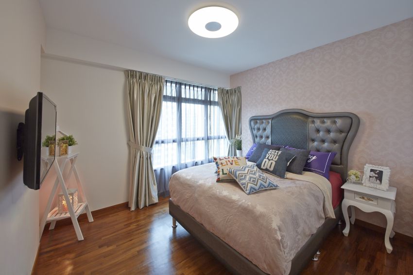 Classical, Modern, Victorian Design - Bedroom - HDB 4 Room - Design by I-chapter Pte Ltd