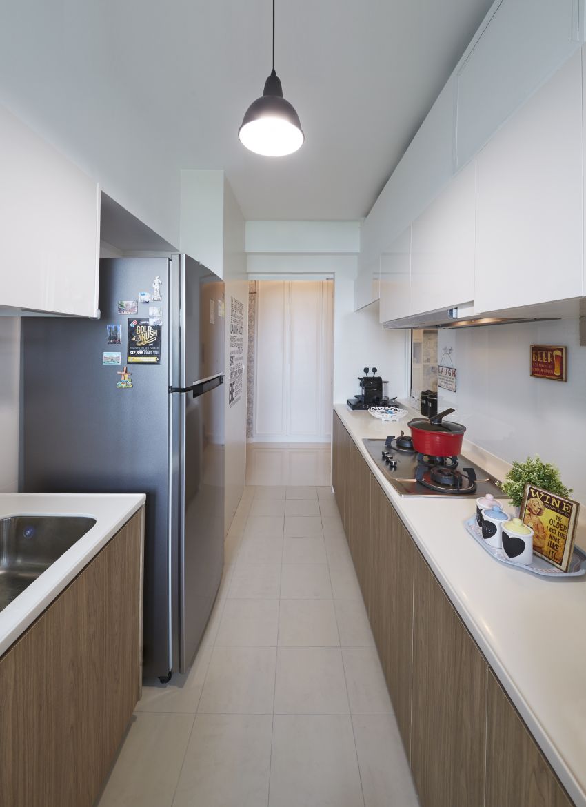 Classical, Modern, Victorian Design - Kitchen - HDB 4 Room - Design by I-chapter Pte Ltd