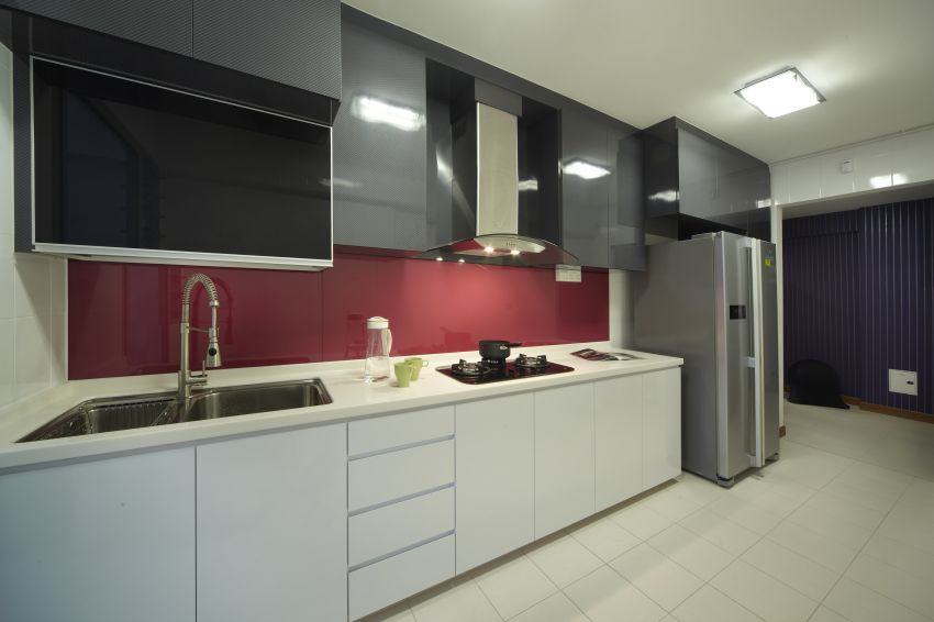 Modern Design - Kitchen - HDB 5 Room - Design by I-chapter Pte Ltd