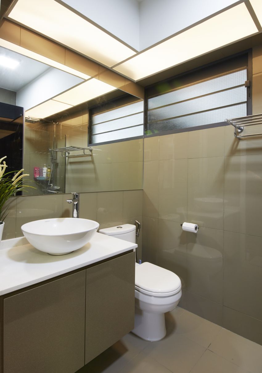 Modern, Resort, Tropical Design - Bathroom - HDB 5 Room - Design by I-chapter Pte Ltd