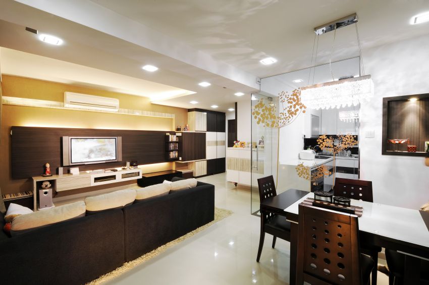 Contemporary, Modern Design - Dining Room - HDB 5 Room - Design by I-chapter Pte Ltd
