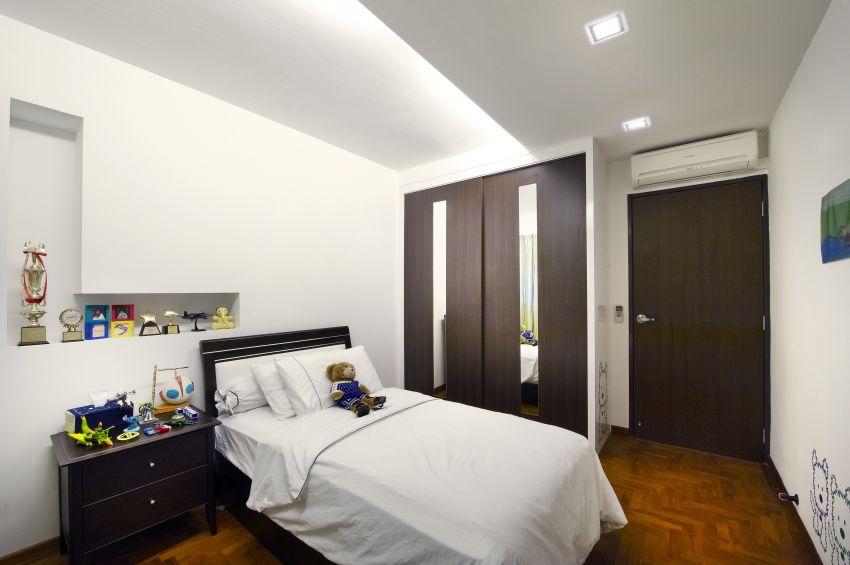 Contemporary, Modern Design - Bedroom - HDB 5 Room - Design by I-chapter Pte Ltd