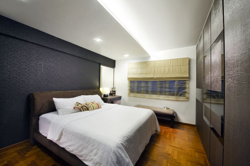 Contemporary, Modern Design - Bedroom - HDB 5 Room - Design by I-chapter Pte Ltd