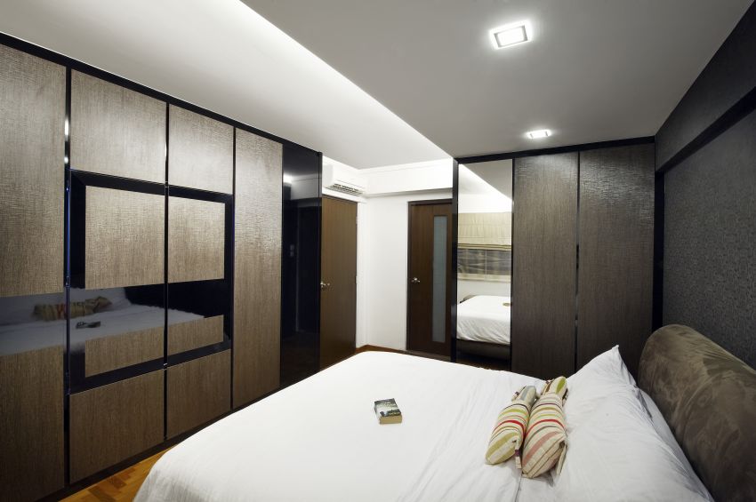 Contemporary, Modern Design - Bedroom - HDB 5 Room - Design by I-chapter Pte Ltd