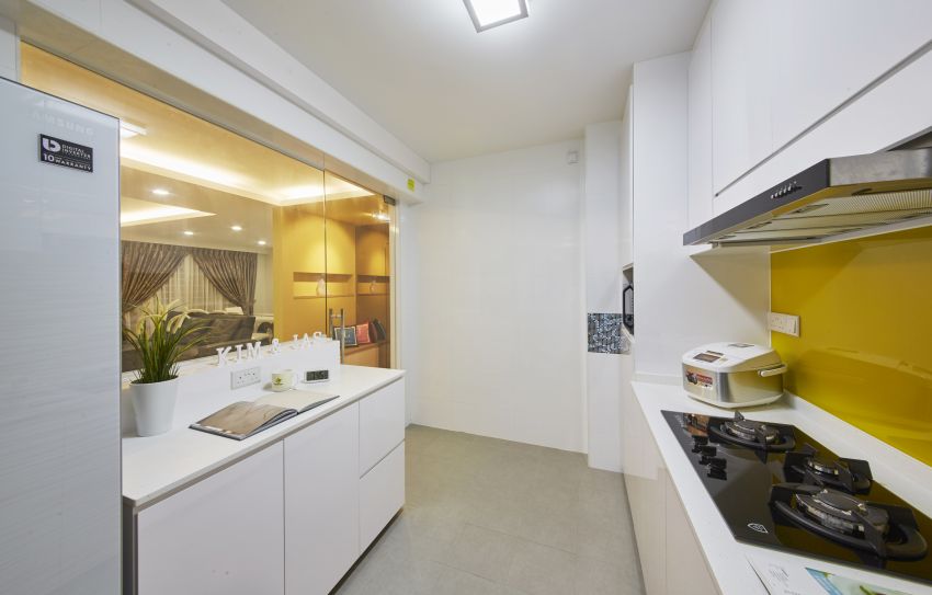 Contemporary, Modern Design - Kitchen - HDB 5 Room - Design by I-chapter Pte Ltd