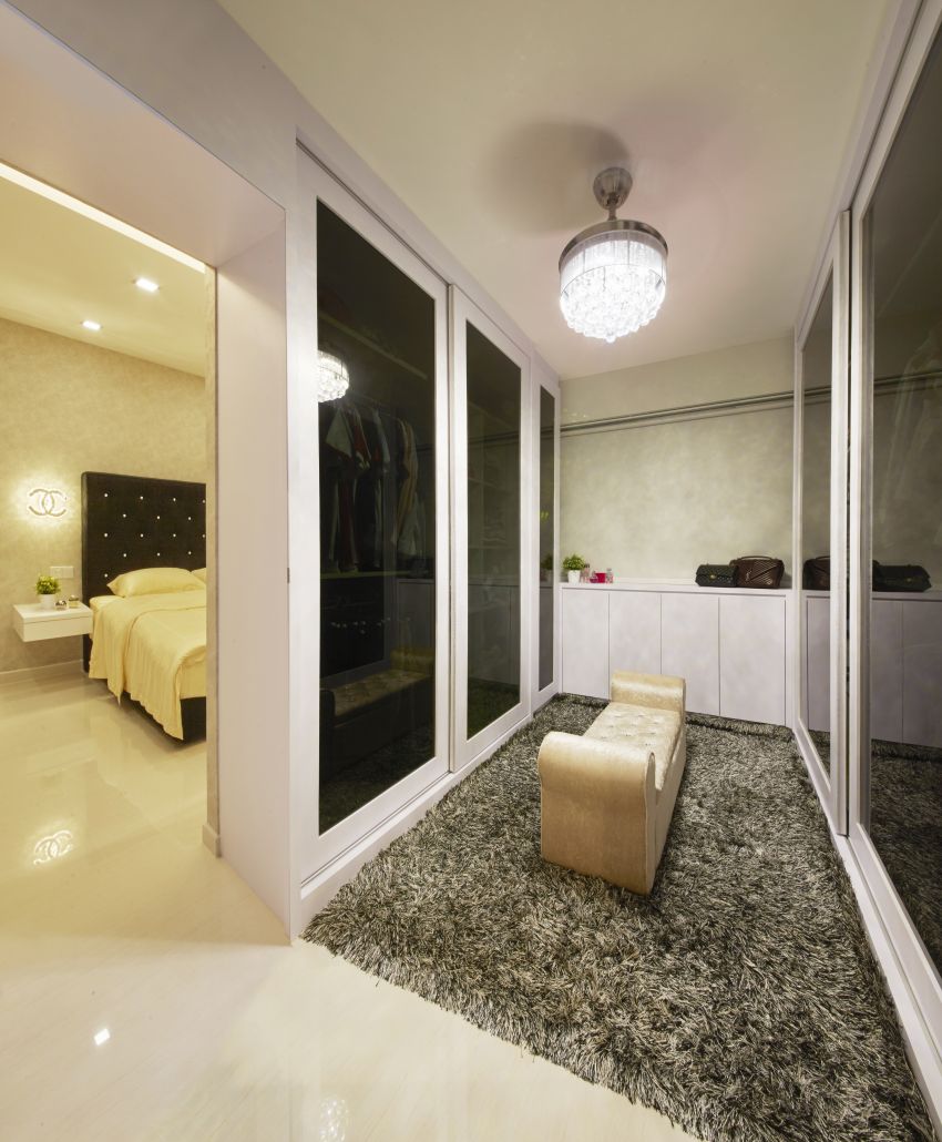 Contemporary, Modern Design - Bedroom - HDB 5 Room - Design by I-chapter Pte Ltd