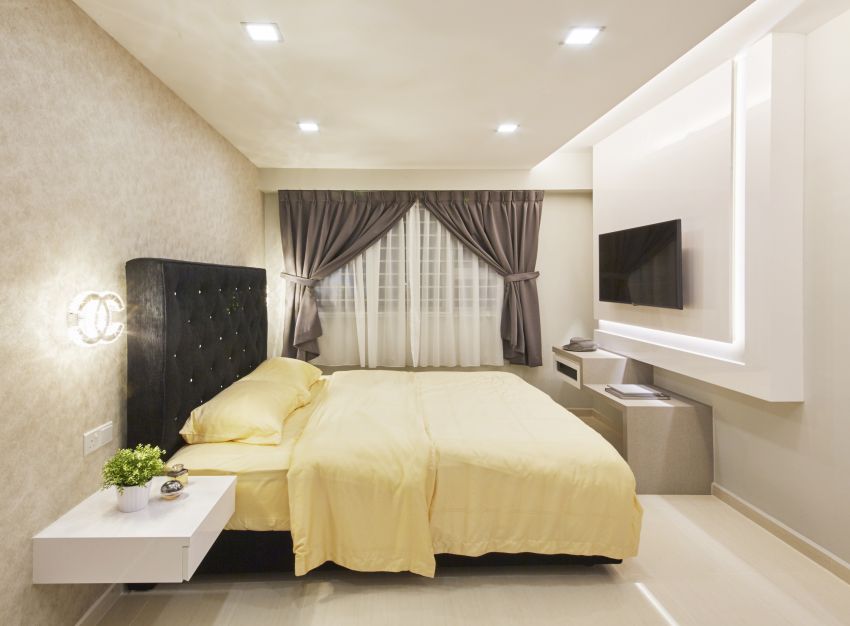 Contemporary, Modern Design - Bedroom - HDB 5 Room - Design by I-chapter Pte Ltd