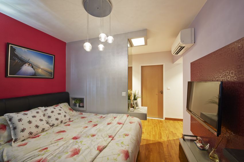 Tropical Design - Bedroom - HDB 5 Room - Design by I-chapter Pte Ltd