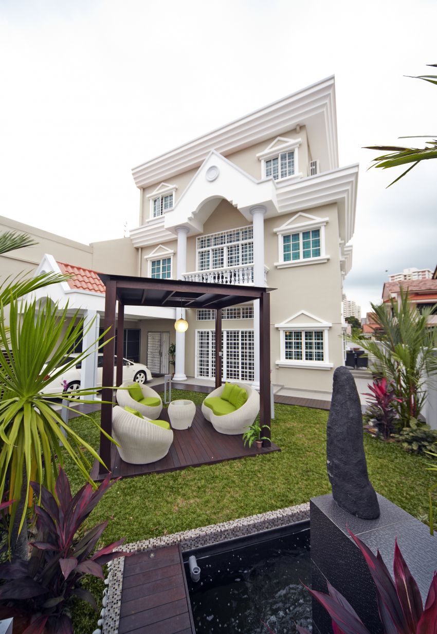 Classical, Modern Design - Garden - Landed House - Design by I-chapter Pte Ltd