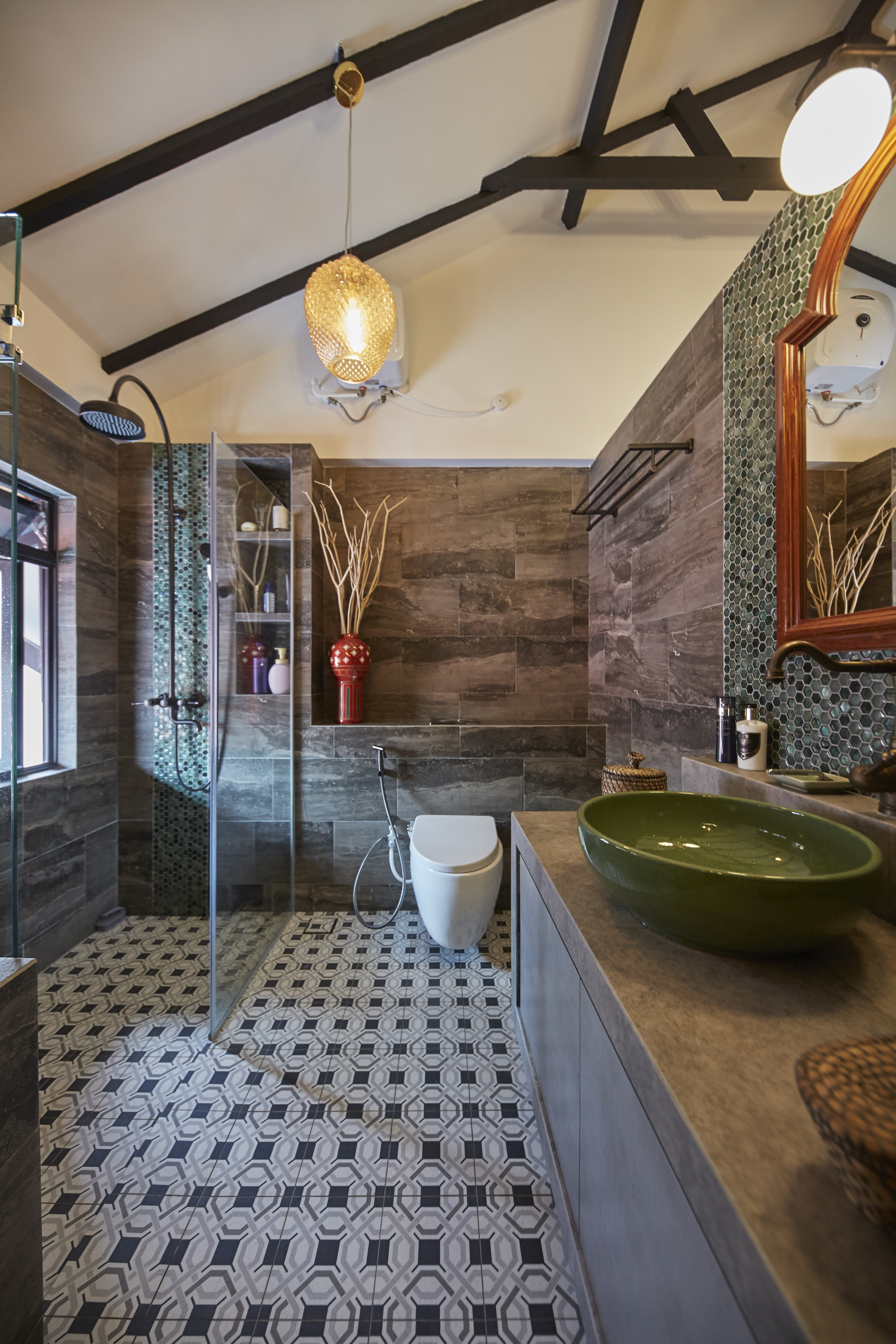 Eclectic Design - Bathroom - Landed House - Design by I-chapter Pte Ltd