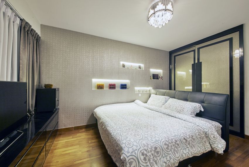 Modern Design - Bedroom - HDB 5 Room - Design by I-chapter Pte Ltd