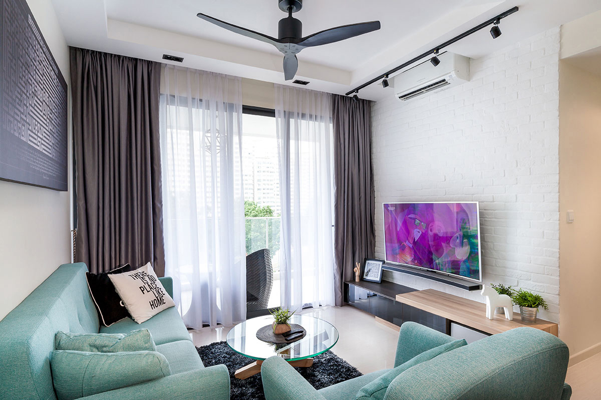 Contemporary, Scandinavian Design - Living Room - Condominium - Design by Icon Interior Design