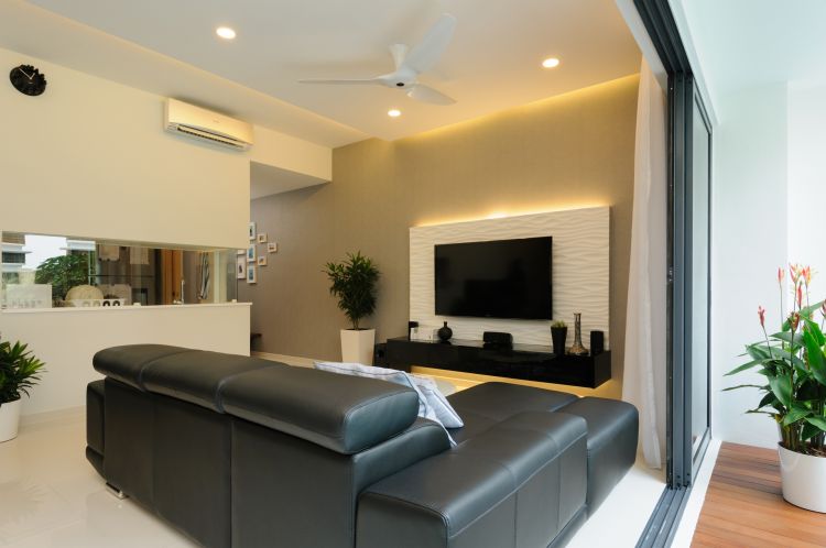 Contemporary, Modern, Scandinavian Design - Living Room - Condominium - Design by Icon Interior Design