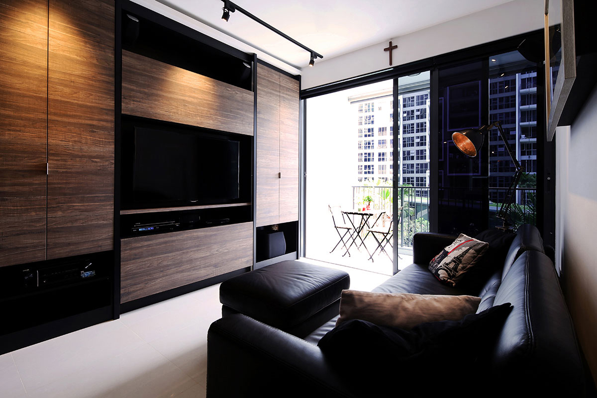 Modern Design - Living Room - Condominium - Design by Icon Interior Design
