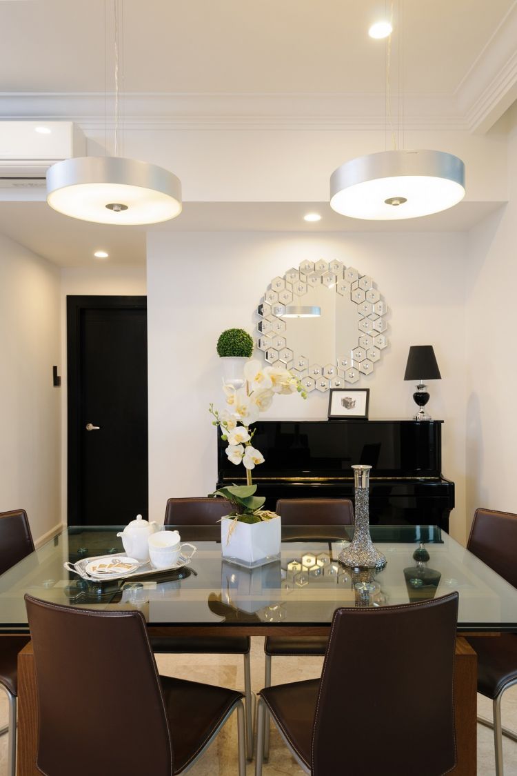 Contemporary, Minimalist Design - Dining Room - Condominium - Design by Icon Interior Design