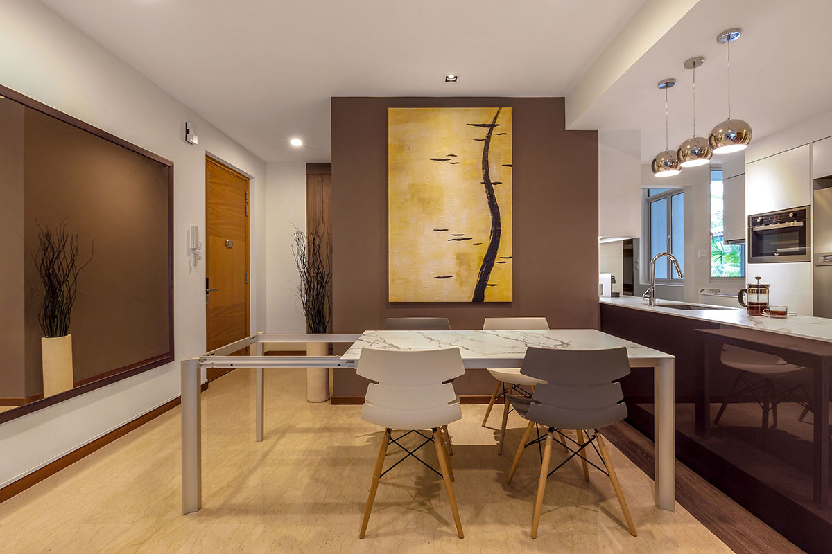 Contemporary, Modern Design - Dining Room - Condominium - Design by Icon Interior Design