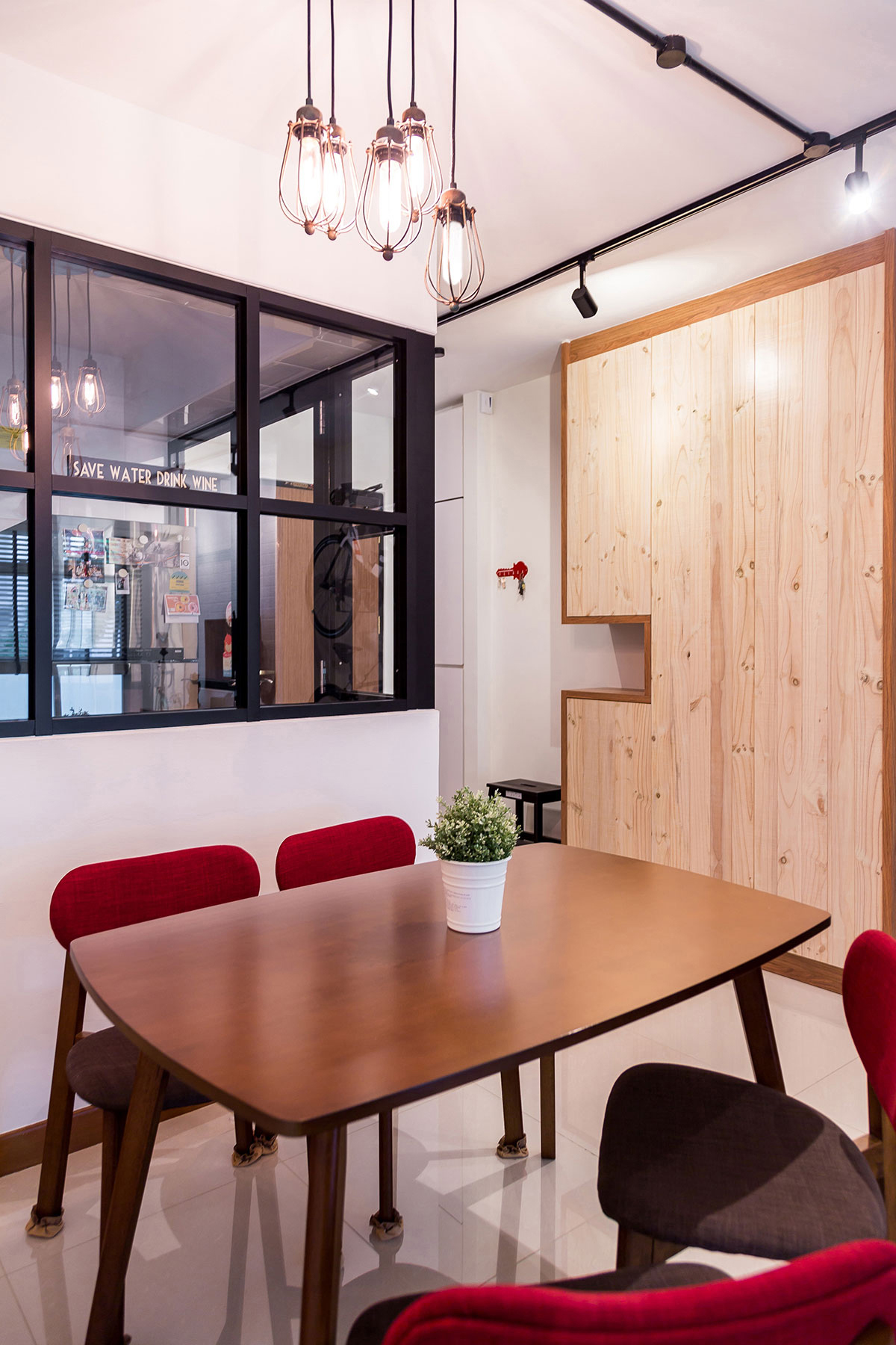 Retro, Scandinavian Design - Dining Room - HDB 4 Room - Design by Icon Interior Design