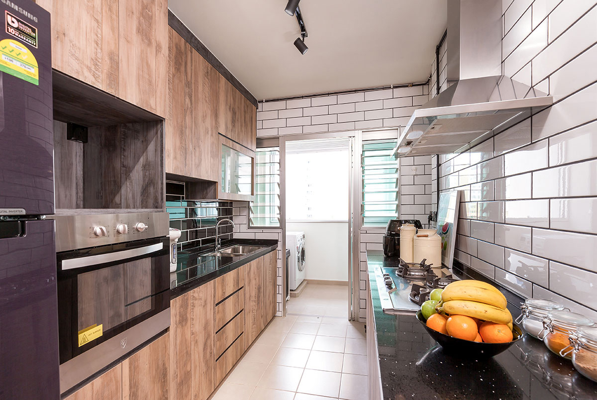 Industrial, Scandinavian Design - Kitchen - HDB 5 Room - Design by Icon Interior Design
