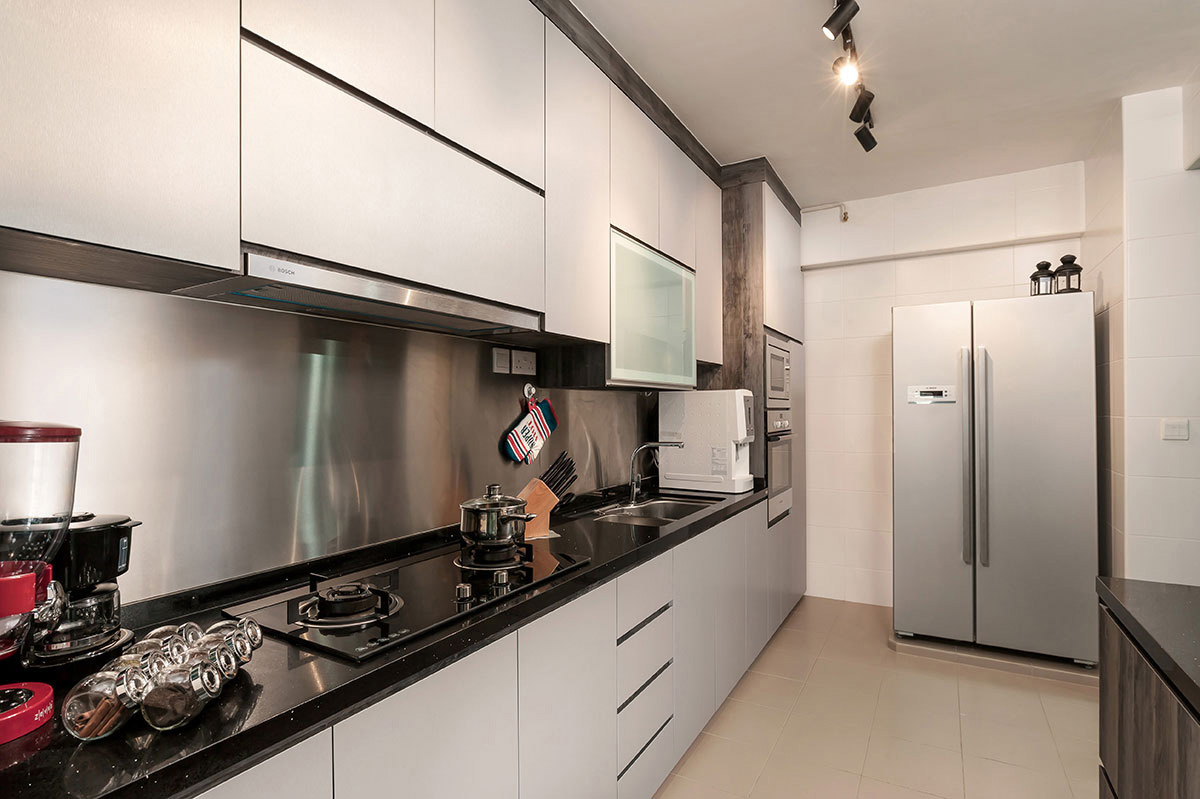 Contemporary, Modern Design - Kitchen - HDB 5 Room - Design by Icon Interior Design