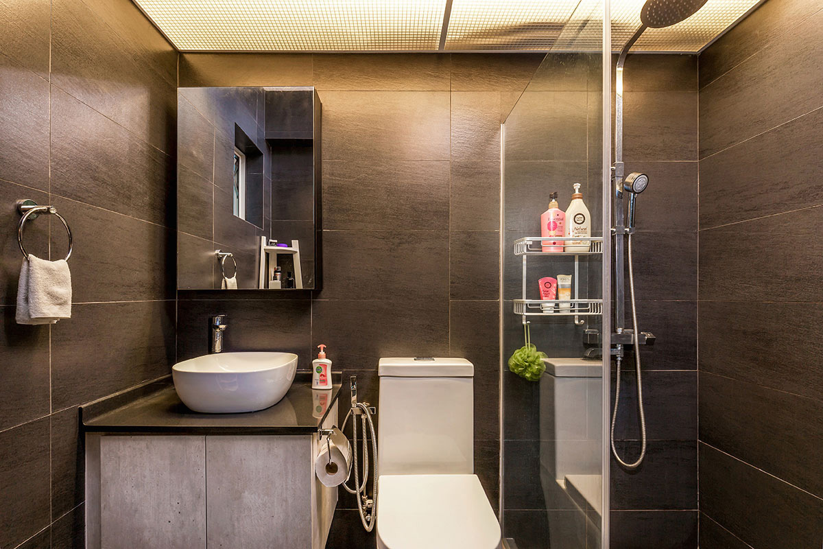 Industrial, Scandinavian Design - Bathroom - HDB 5 Room - Design by Icon Interior Design