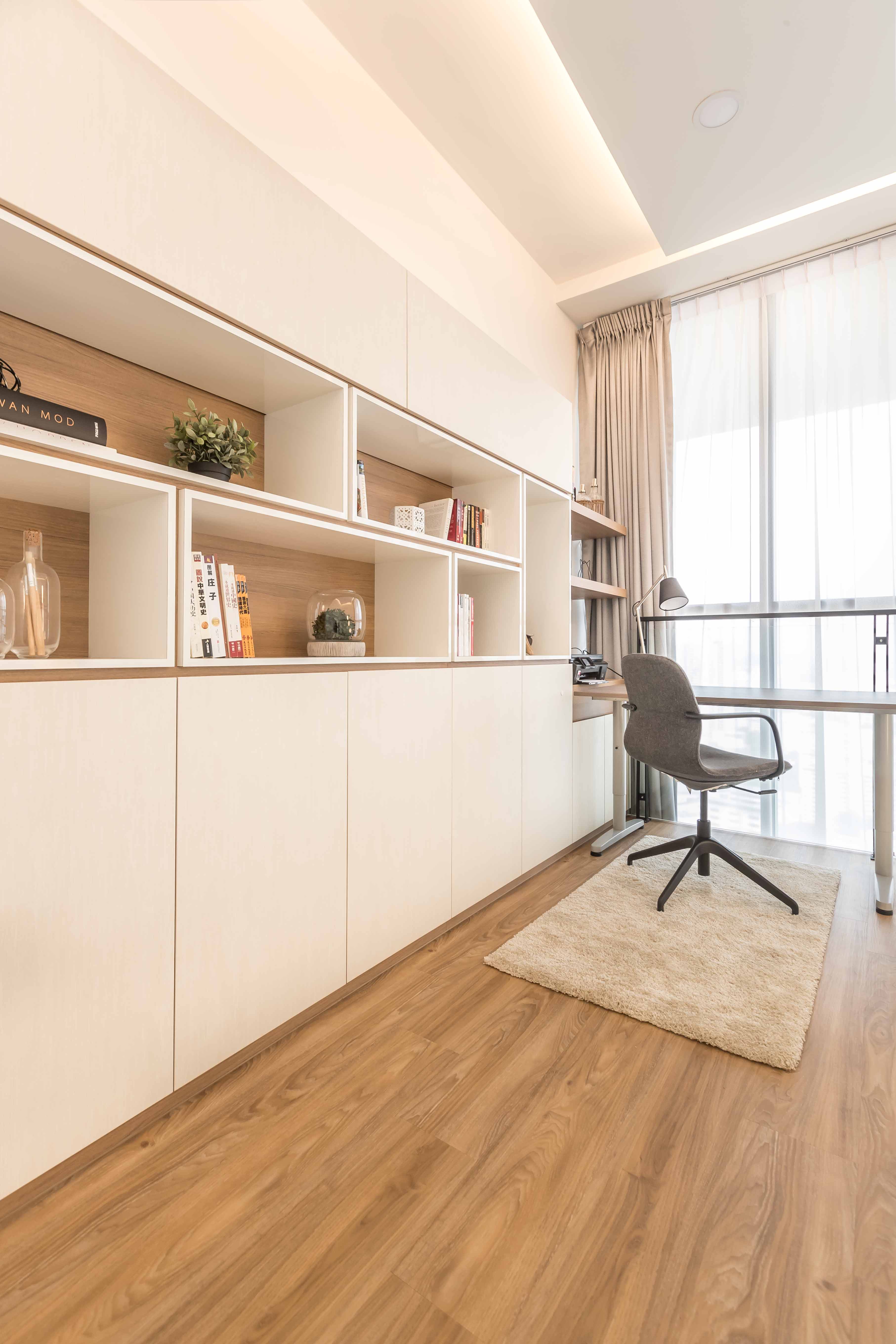 Scandinavian Design - Study Room - Condominium - Design by Icon Interior Design