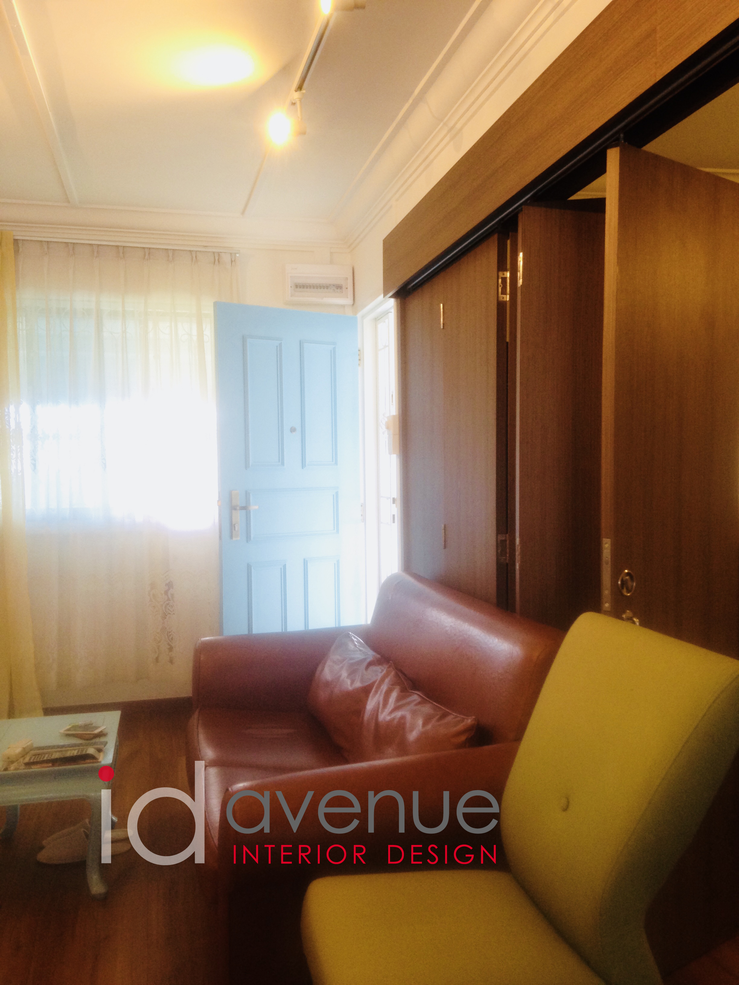 Retro Design - Bedroom - HDB 3 Room - Design by ID Avenue Pte Ltd (Interior Design Avenue)