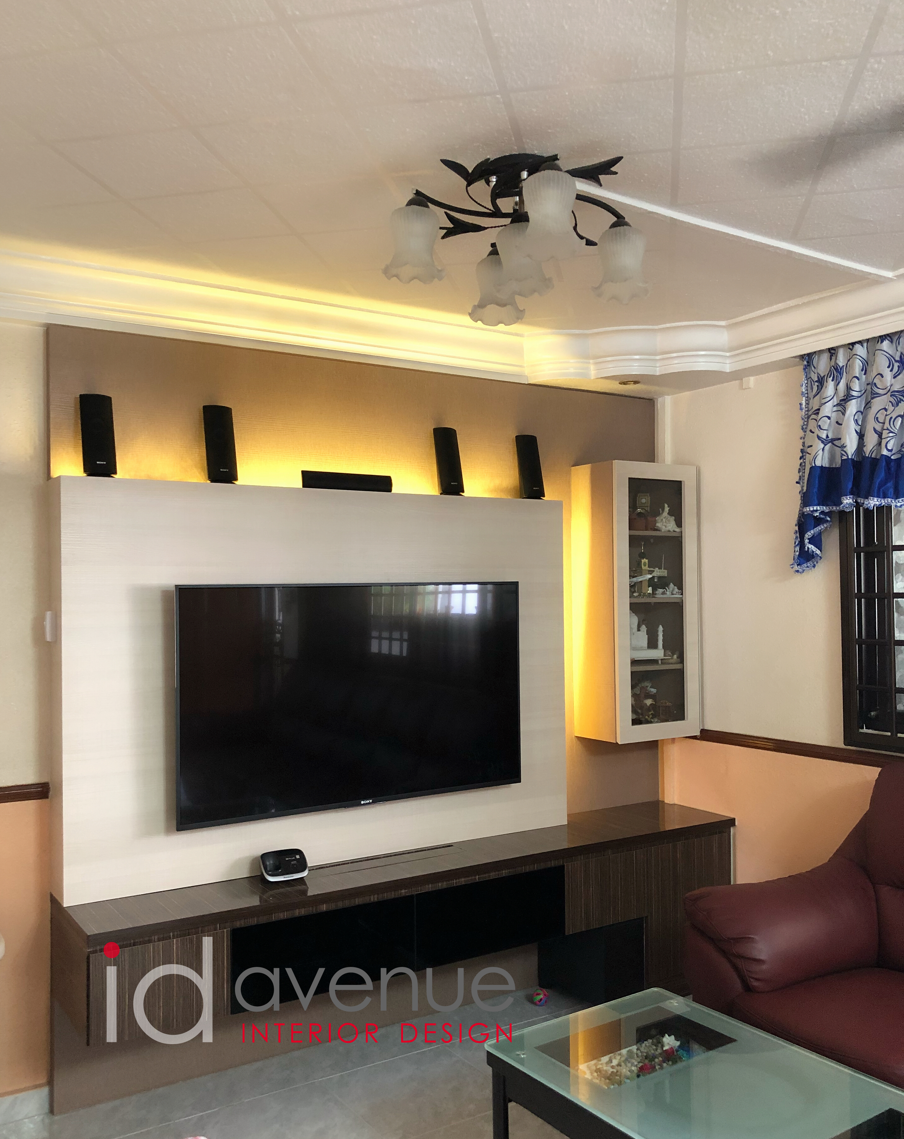 Contemporary, Modern Design - Living Room - HDB 4 Room - Design by ID Avenue Pte Ltd (Interior Design Avenue)