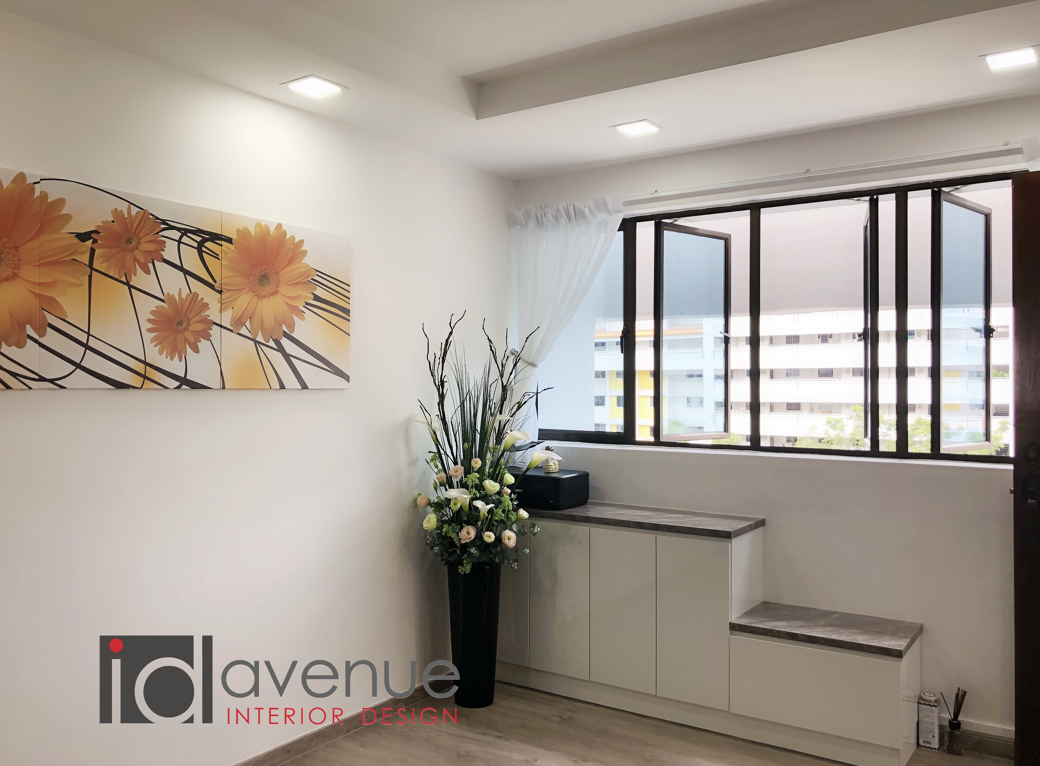 Contemporary, Modern Design - Living Room - HDB 4 Room - Design by ID Avenue Pte Ltd (Interior Design Avenue)