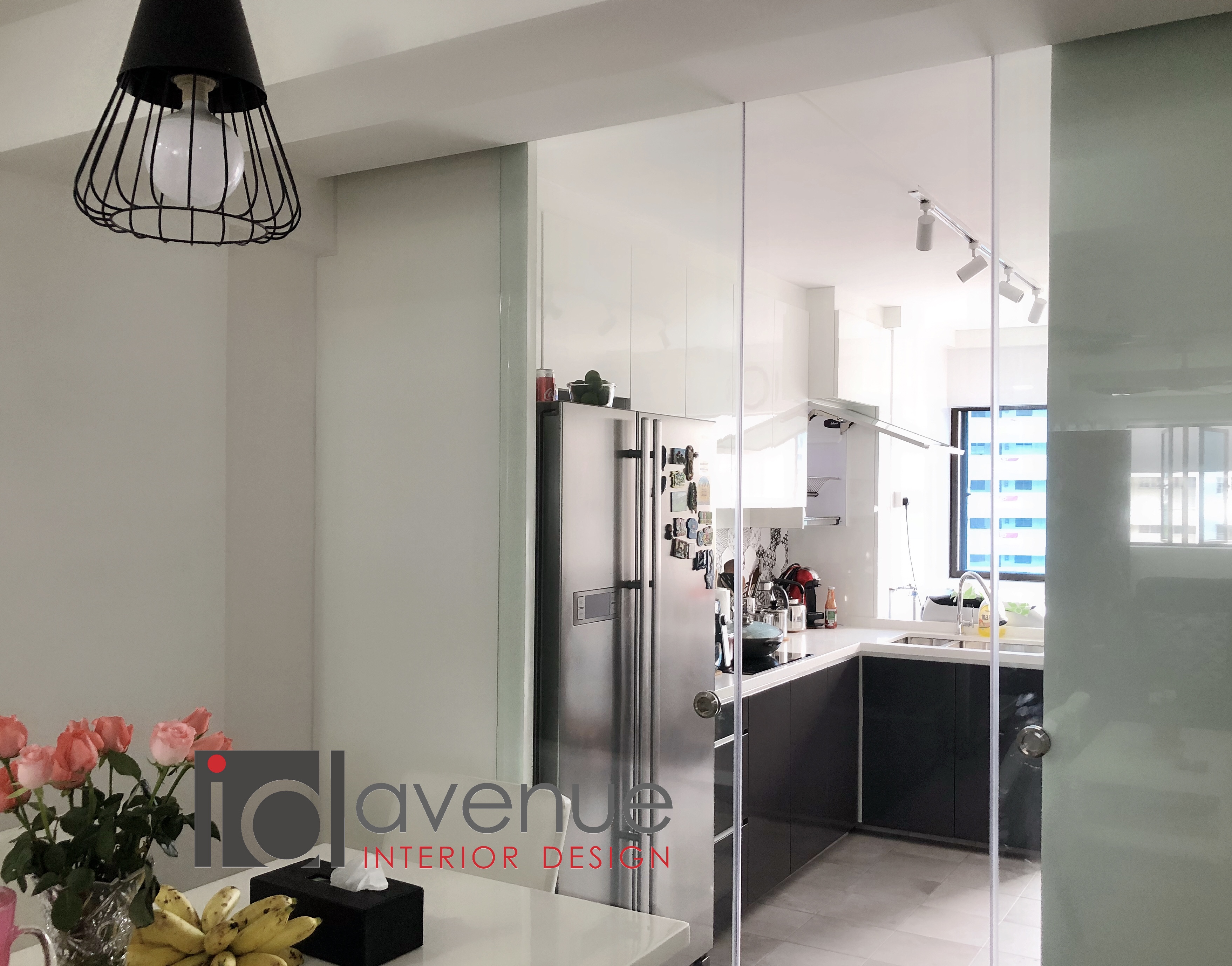 Contemporary, Modern Design - Kitchen - HDB 4 Room - Design by ID Avenue Pte Ltd (Interior Design Avenue)