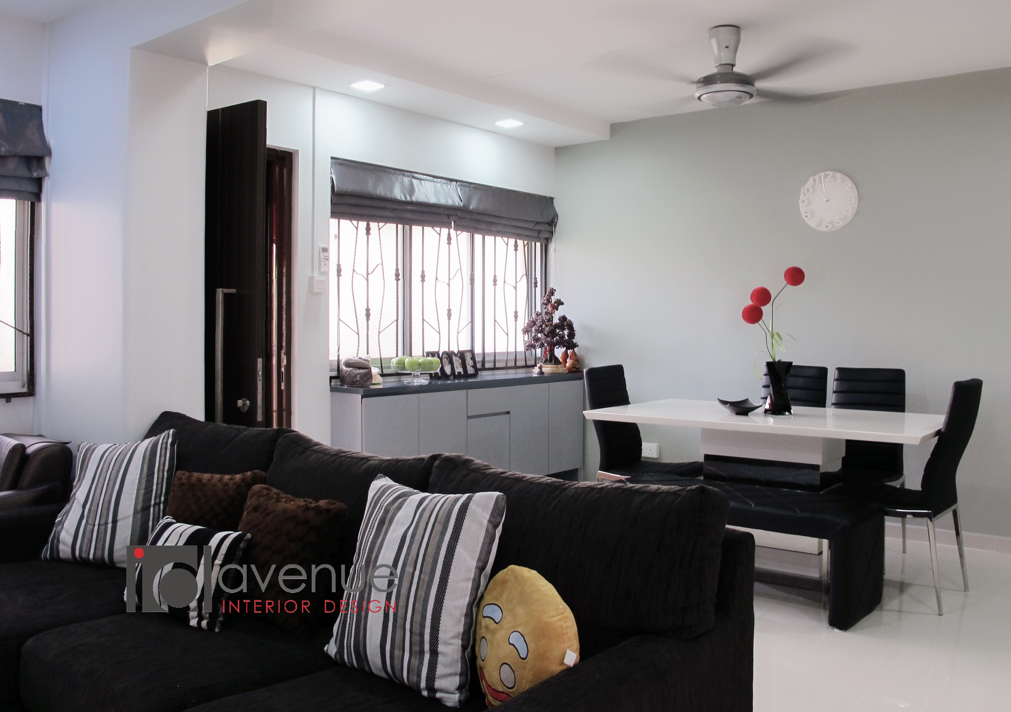 Contemporary, Modern Design - Living Room - HDB 4 Room - Design by ID Avenue Pte Ltd (Interior Design Avenue)