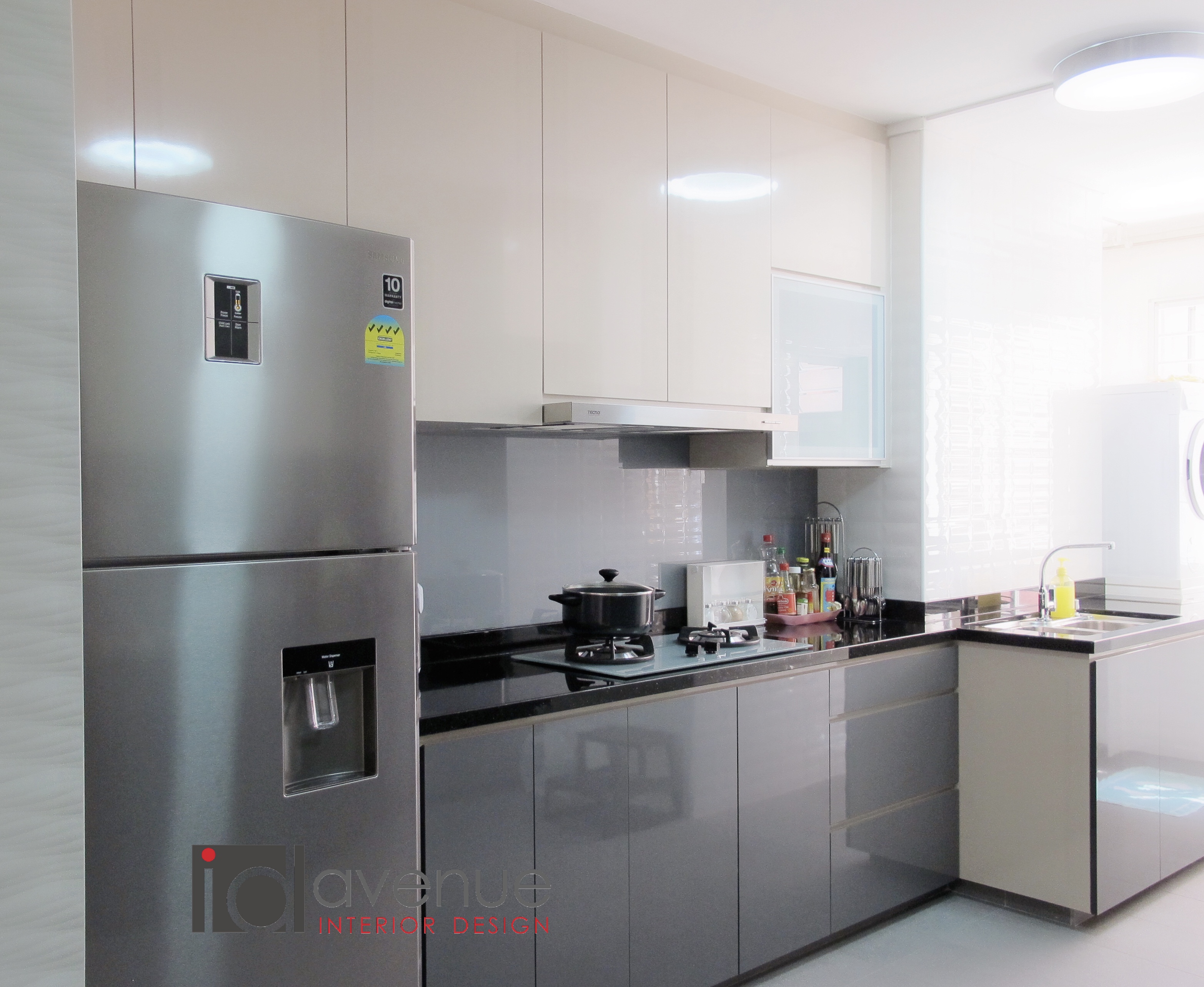 Contemporary, Modern Design - Kitchen - HDB 4 Room - Design by ID Avenue Pte Ltd (Interior Design Avenue)