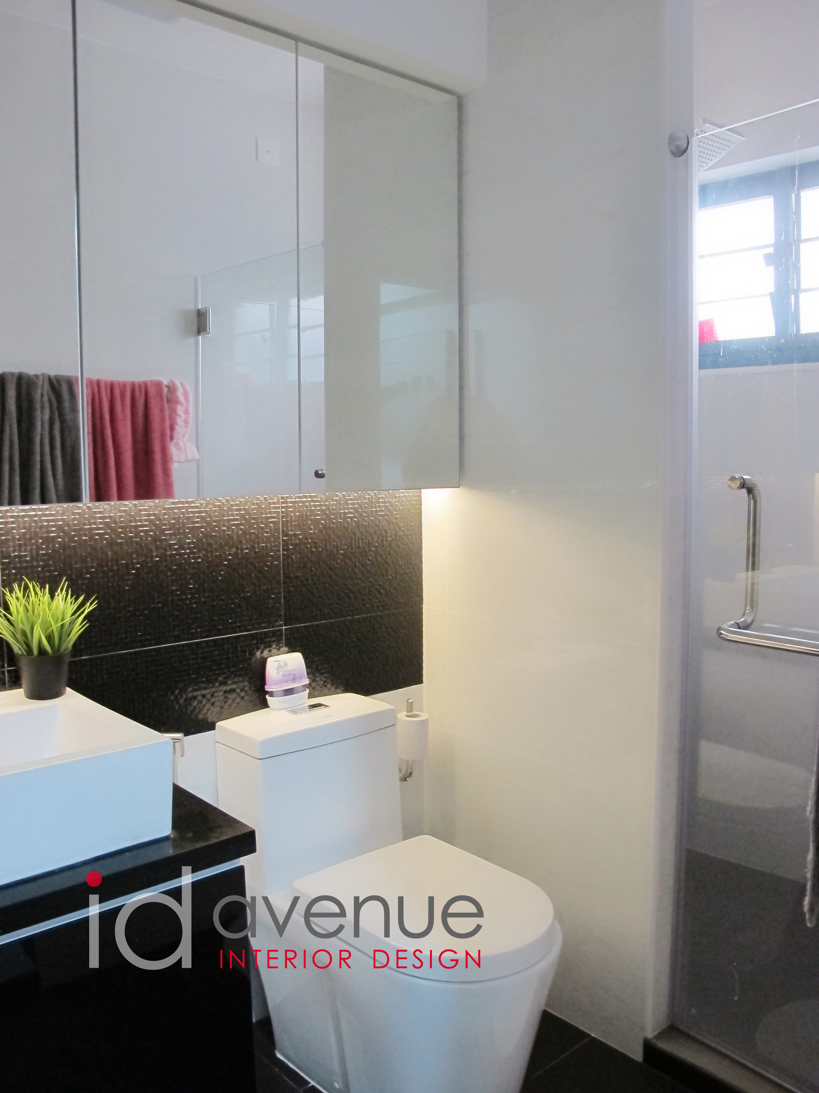 Contemporary, Modern Design - Bathroom - HDB 4 Room - Design by ID Avenue Pte Ltd (Interior Design Avenue)