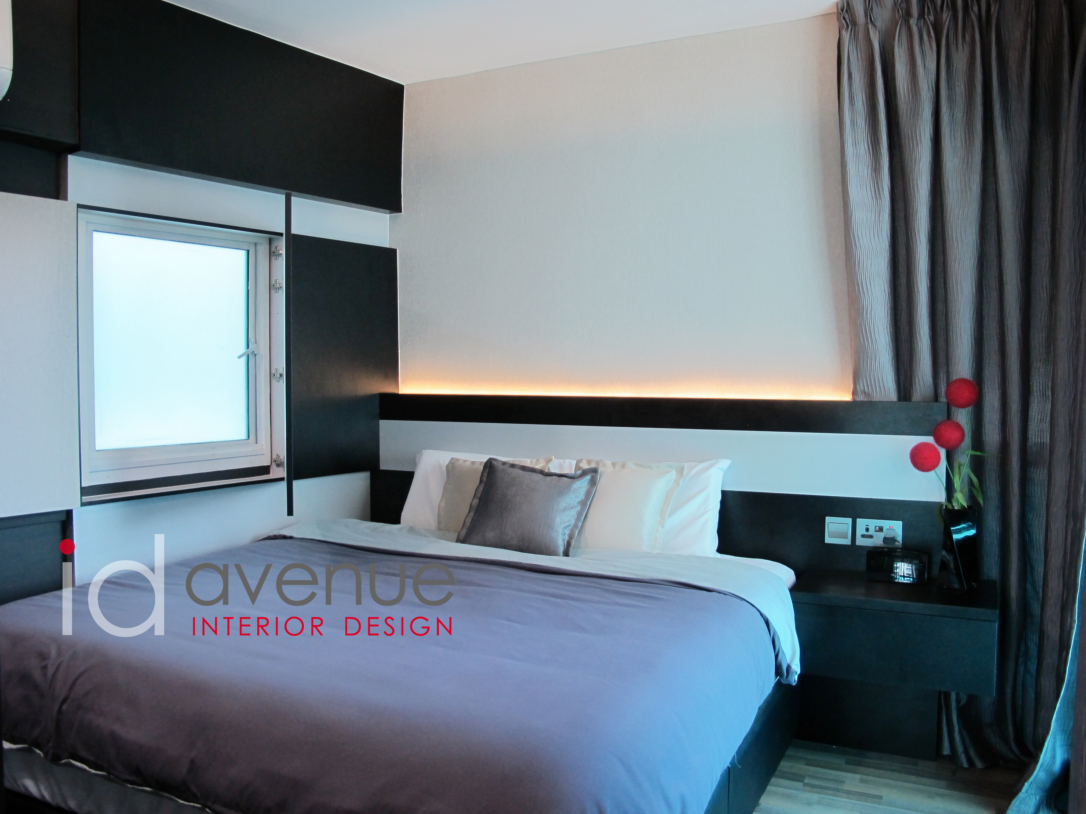 Contemporary, Modern Design - Bedroom - HDB 4 Room - Design by ID Avenue Pte Ltd (Interior Design Avenue)