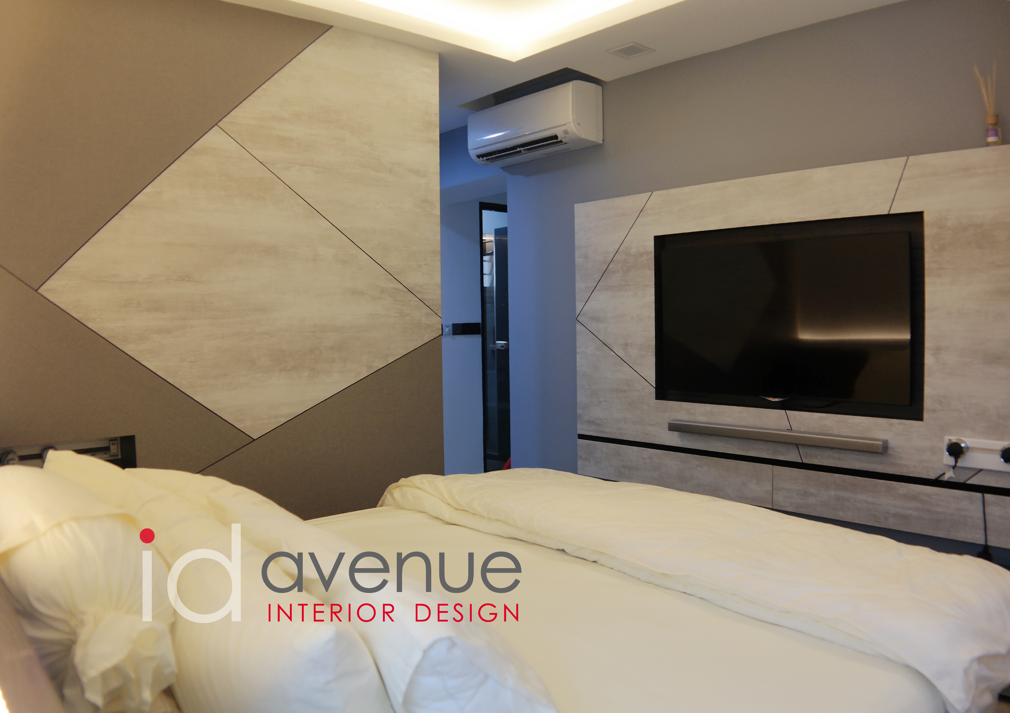 Industrial, Modern Design - Bedroom - HDB 5 Room - Design by ID Avenue Pte Ltd (Interior Design Avenue)