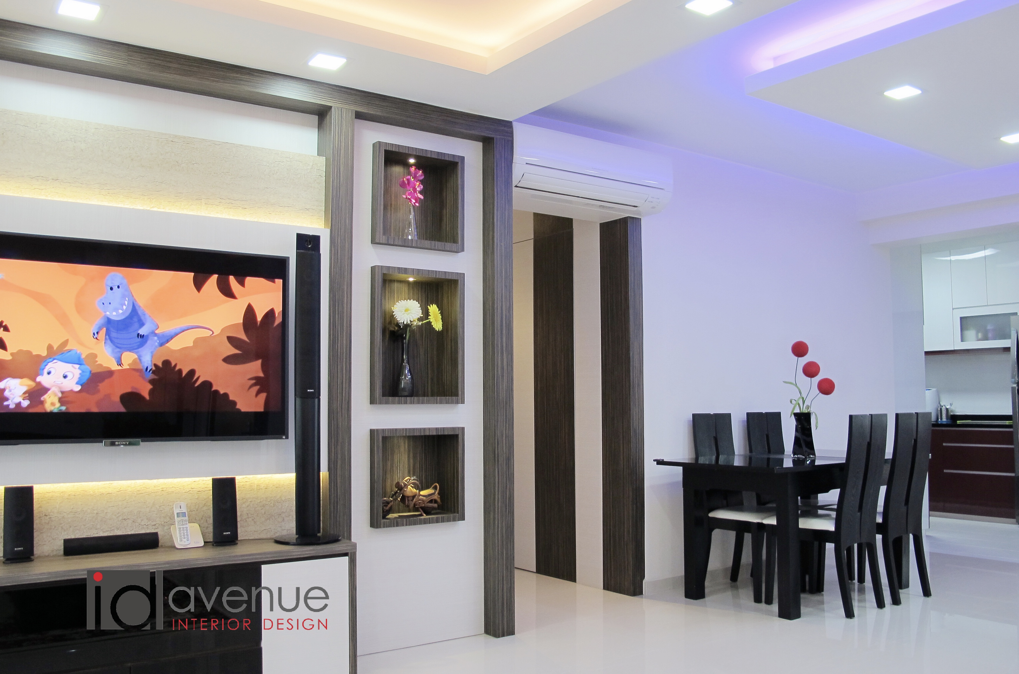 Contemporary, Modern Design - Living Room - HDB 5 Room - Design by ID Avenue Pte Ltd (Interior Design Avenue)