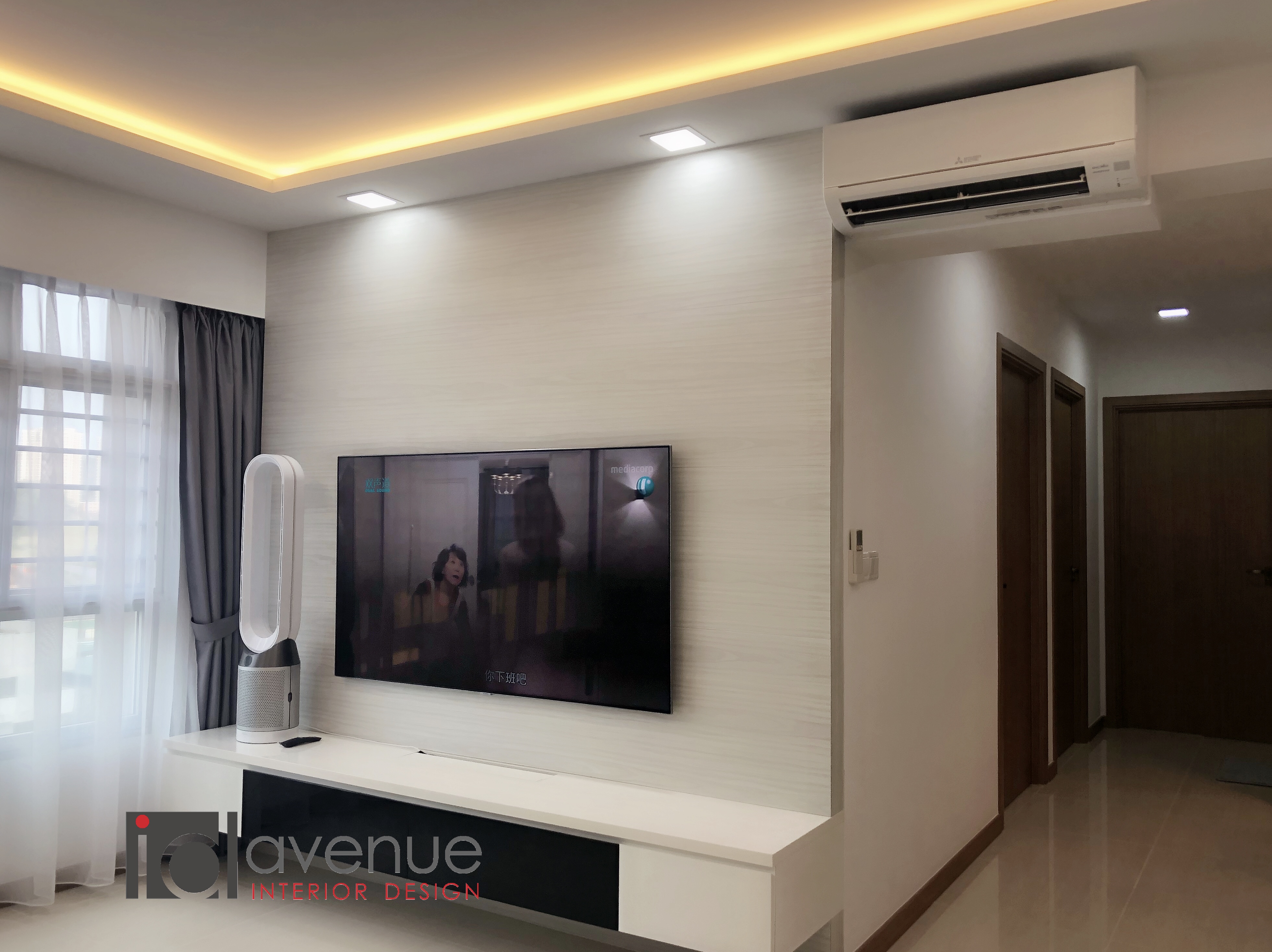 Modern Design - Living Room - HDB 4 Room - Design by ID Avenue Pte Ltd (Interior Design Avenue)
