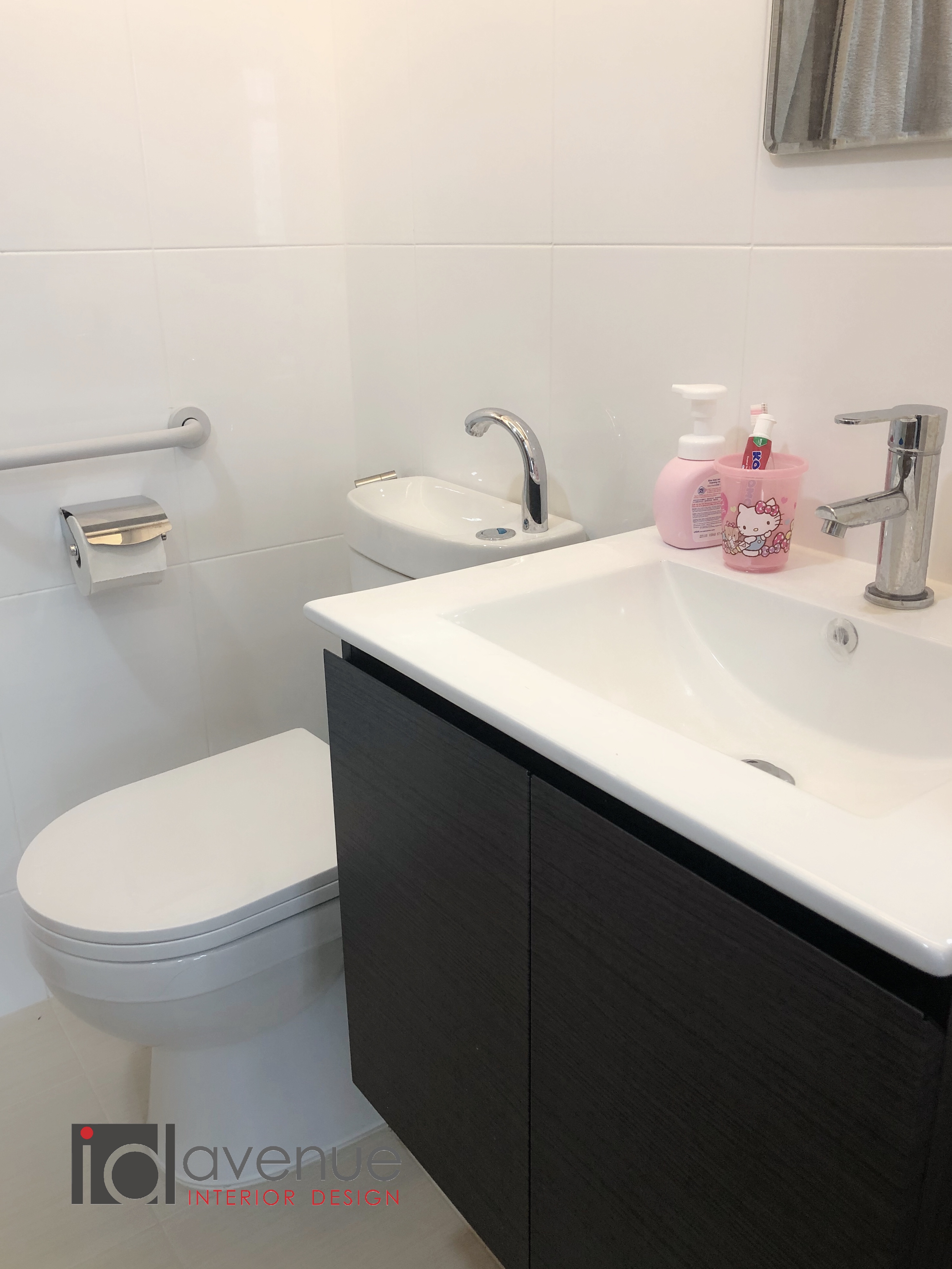Modern Design - Bathroom - HDB 4 Room - Design by ID Avenue Pte Ltd (Interior Design Avenue)