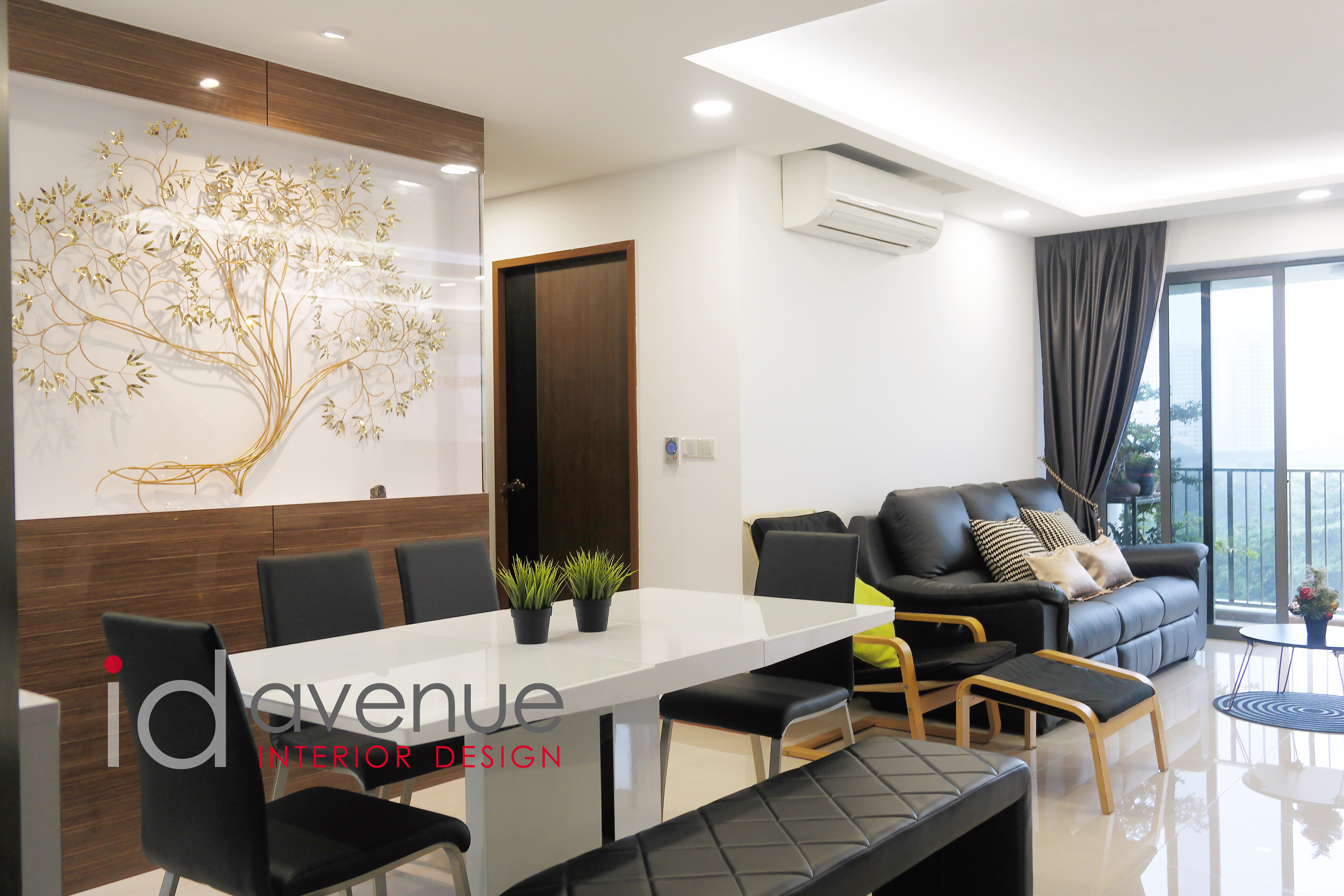 Contemporary, Modern Design - Dining Room - HDB 5 Room - Design by ID Avenue Pte Ltd (Interior Design Avenue)