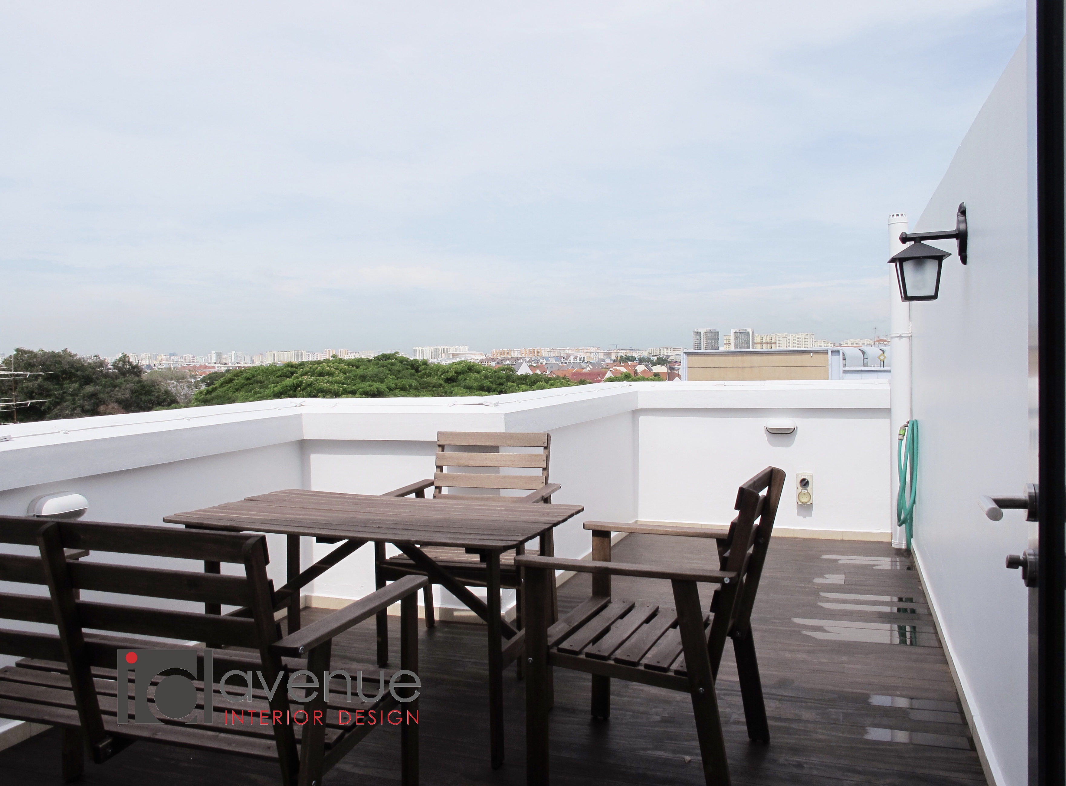 Contemporary, Modern Design - Balcony - Condominium - Design by ID Avenue Pte Ltd (Interior Design Avenue)