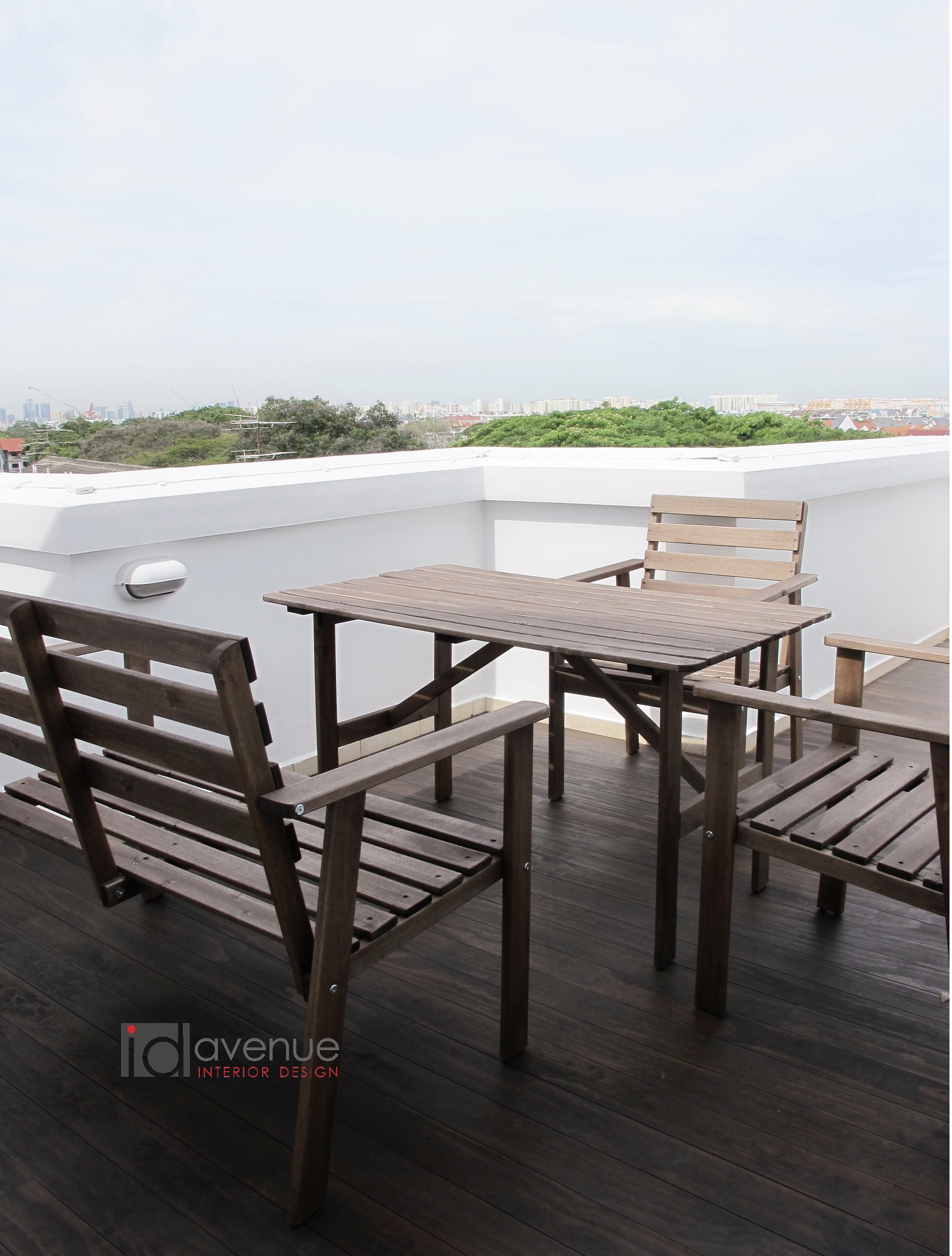 Contemporary, Modern Design - Balcony - Condominium - Design by ID Avenue Pte Ltd (Interior Design Avenue)