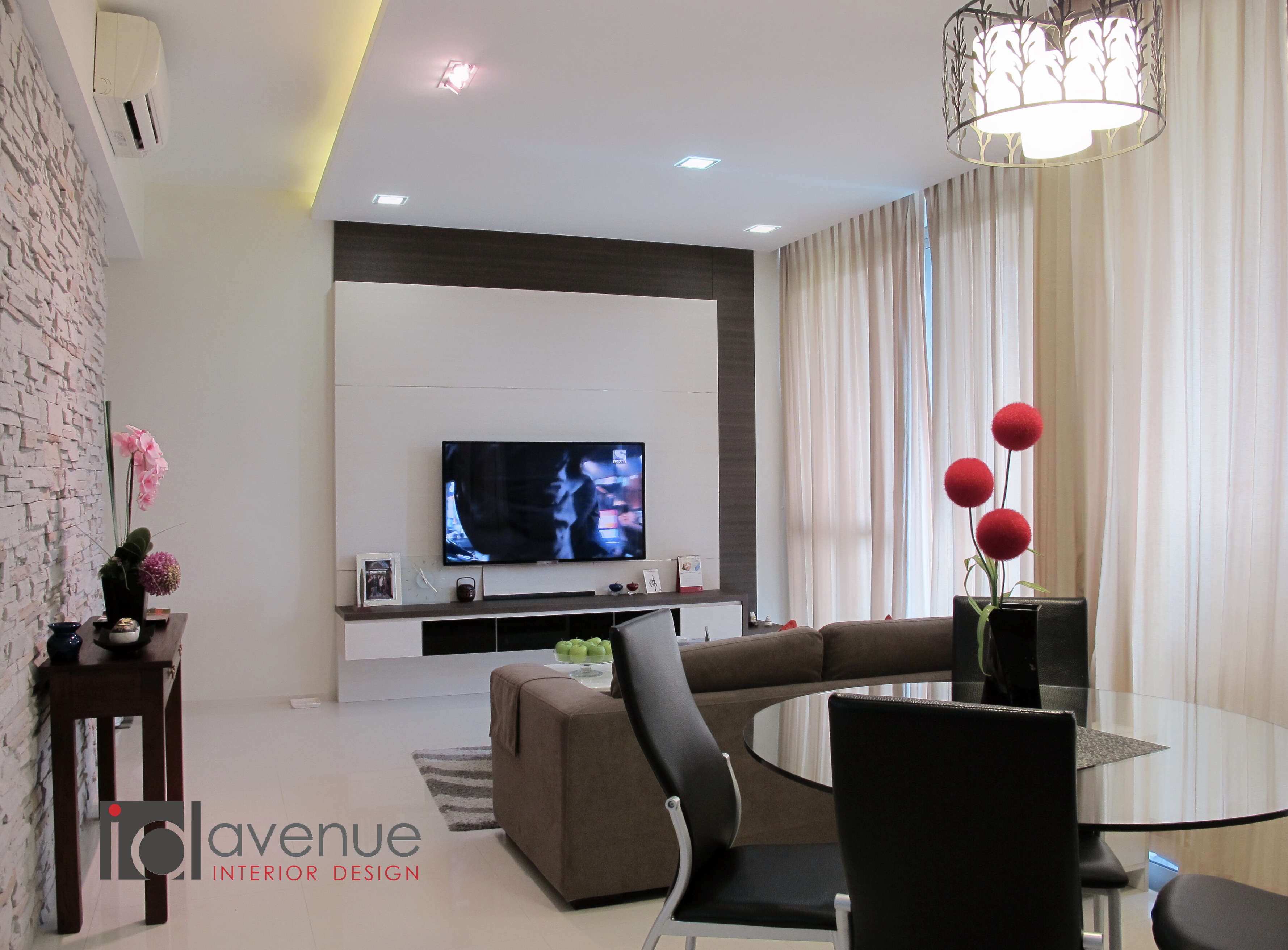 Contemporary, Modern Design - Living Room - Condominium - Design by ID Avenue Pte Ltd (Interior Design Avenue)