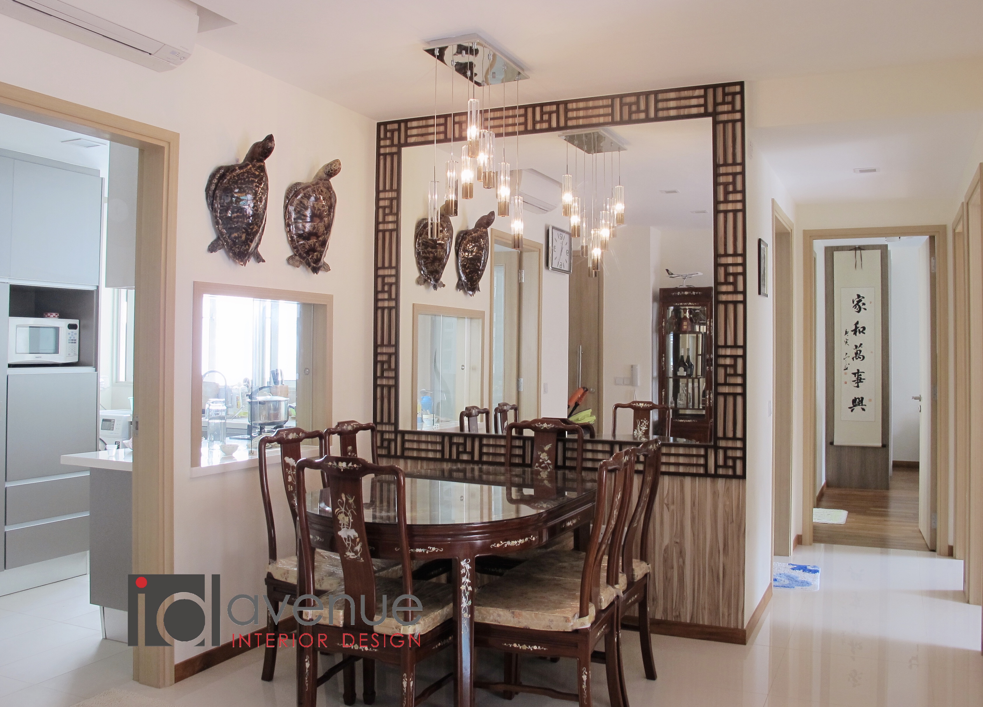 Oriental Design - Dining Room - Condominium - Design by ID Avenue Pte Ltd (Interior Design Avenue)
