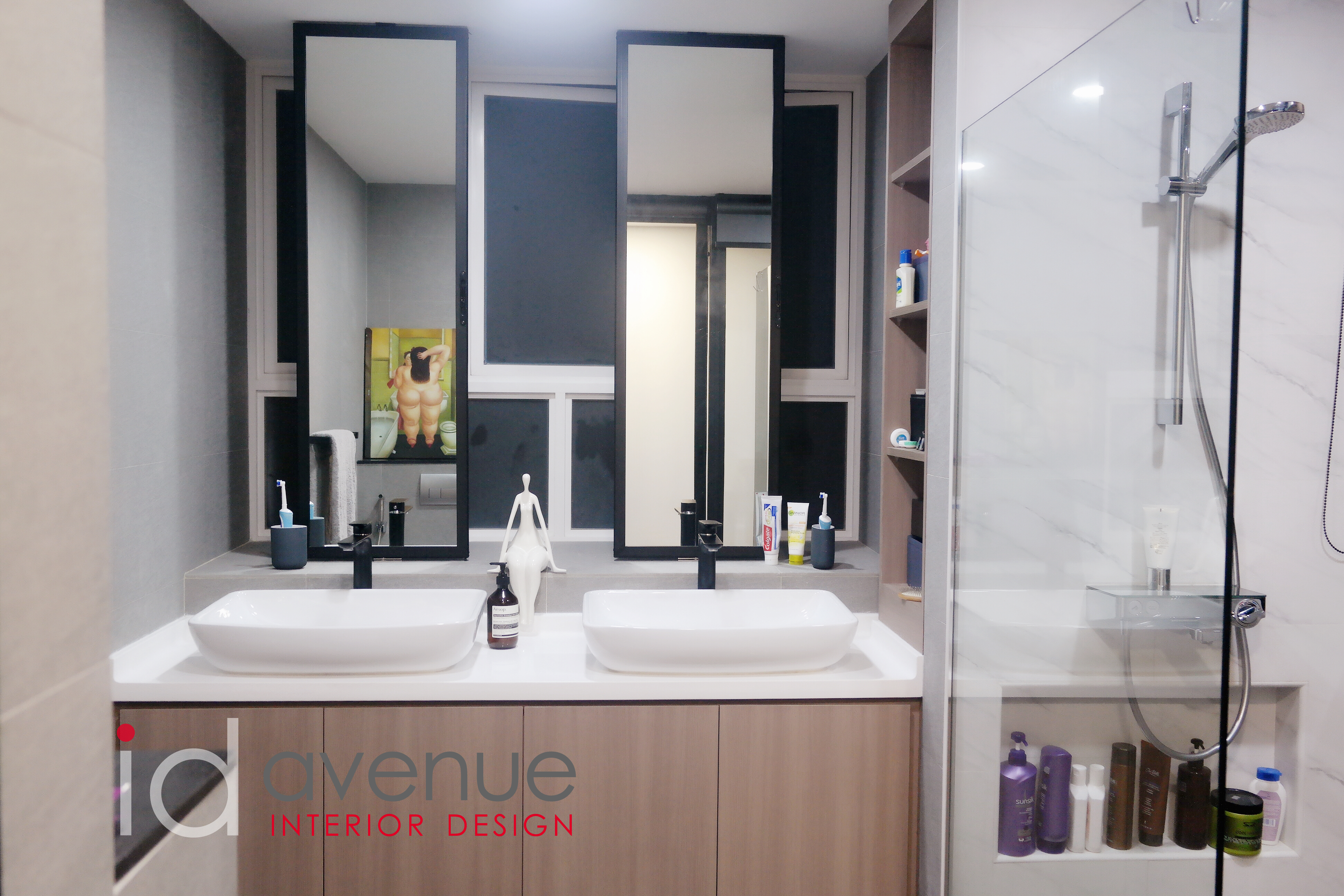 Contemporary, Modern Design - Bathroom - Condominium - Design by ID Avenue Pte Ltd (Interior Design Avenue)