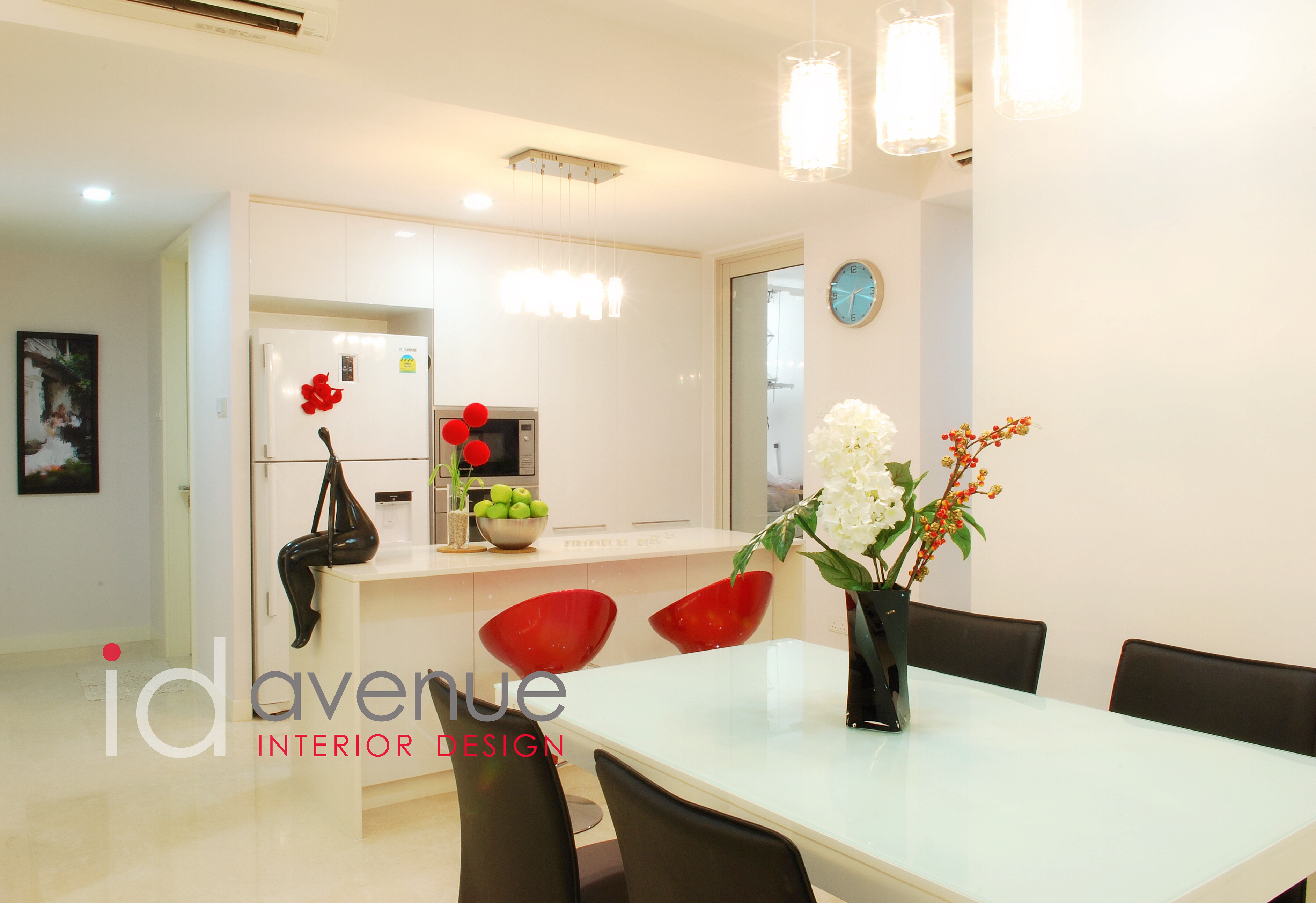 Contemporary, Modern Design - Dining Room - Condominium - Design by ID Avenue Pte Ltd (Interior Design Avenue)